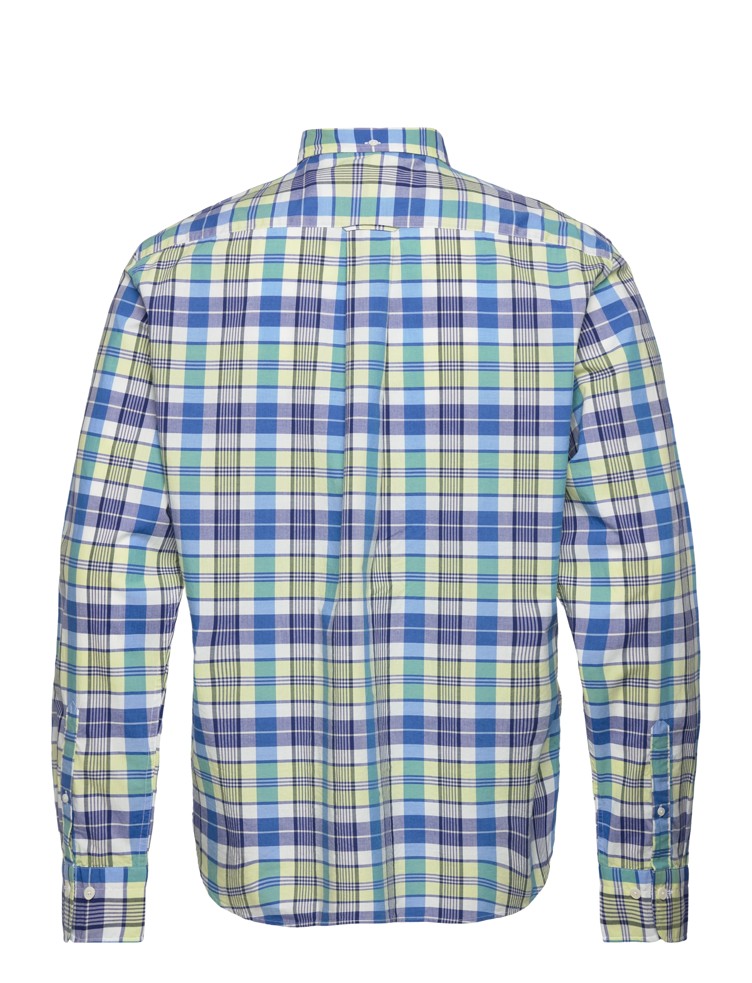 GANT - REG UT COLORFUL CHECK SHIRT - day blue - 1