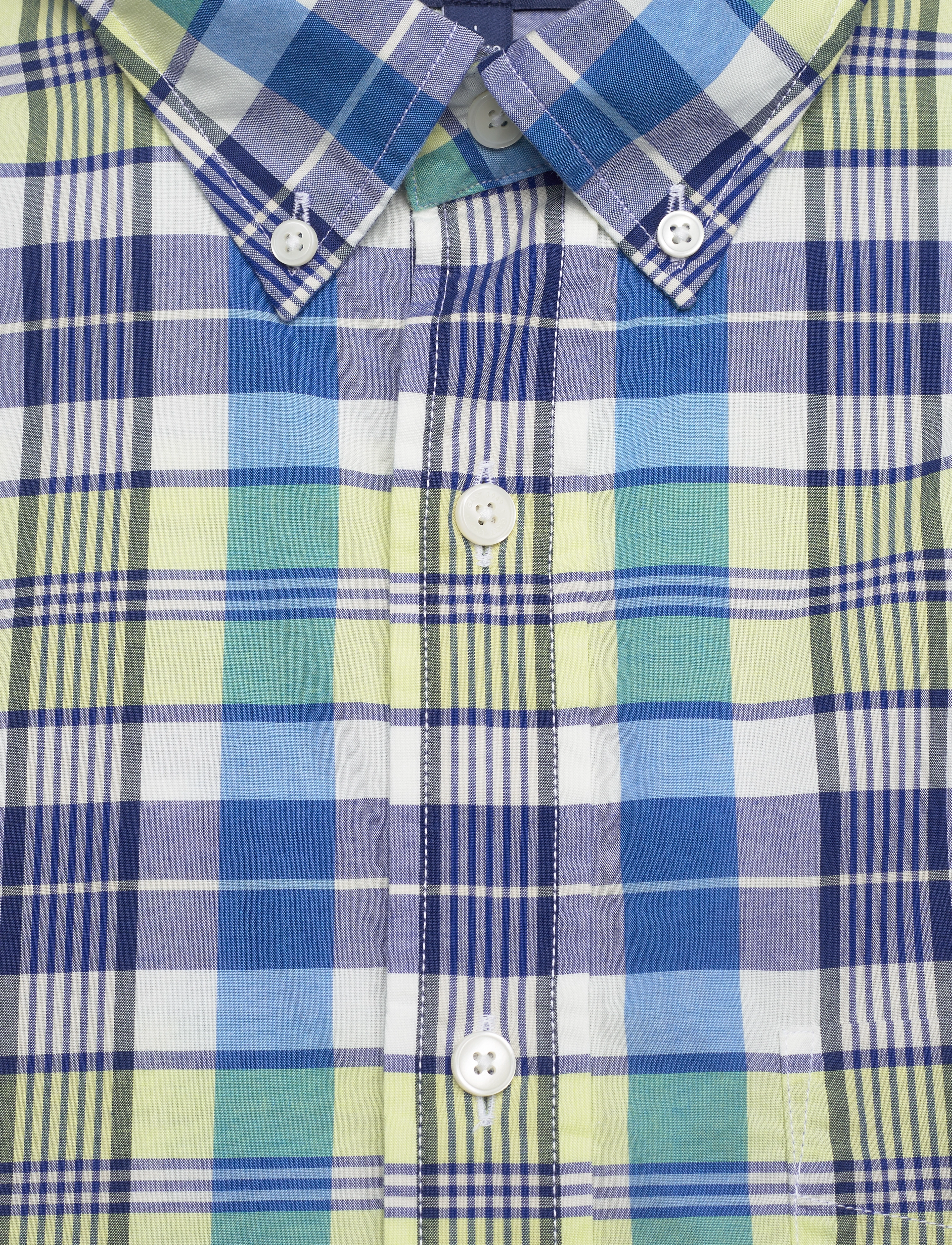 GANT - REG UT COLORFUL CHECK SHIRT - day blue - 2