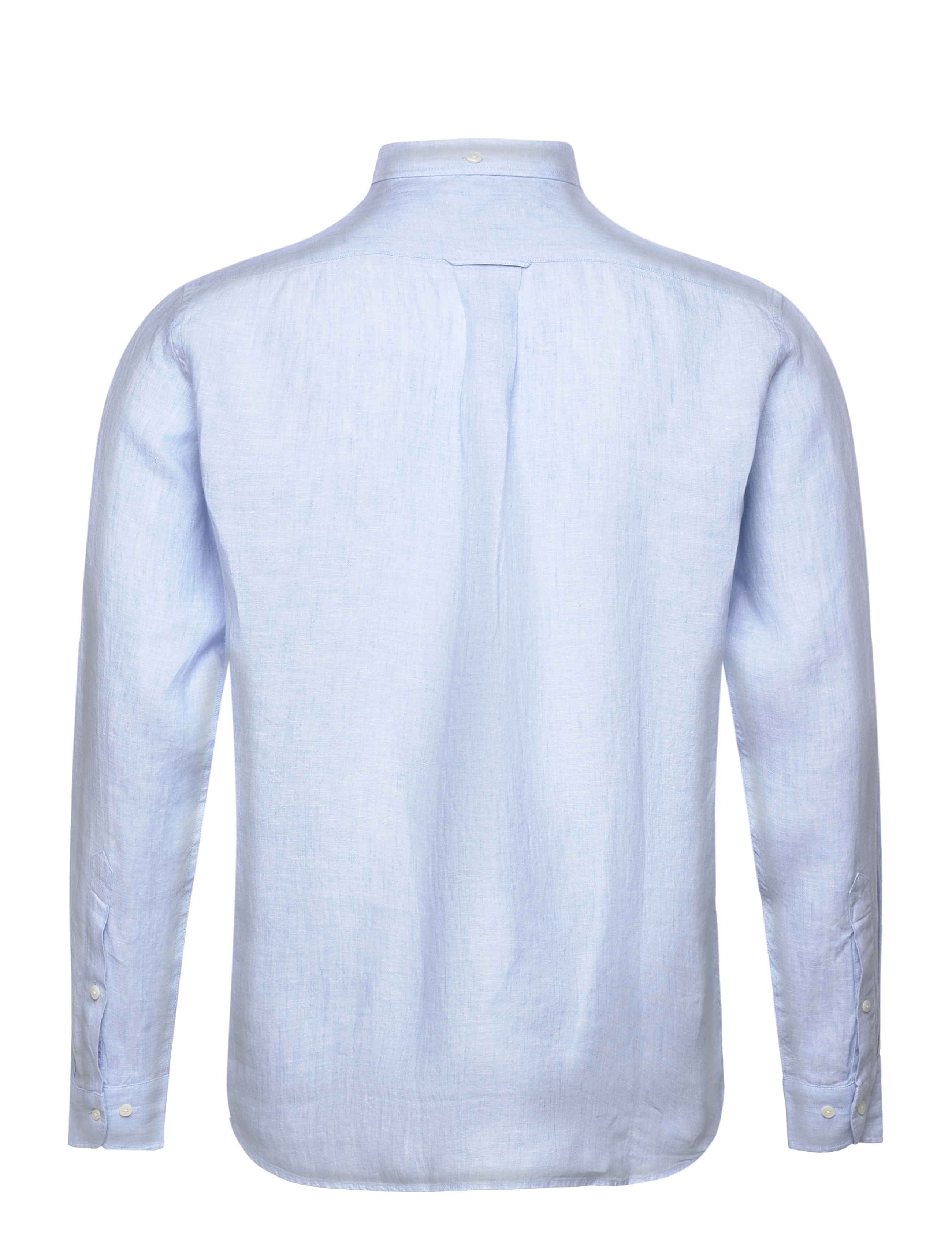 GANT - REG LINEN SHIRT - capri blue - 1