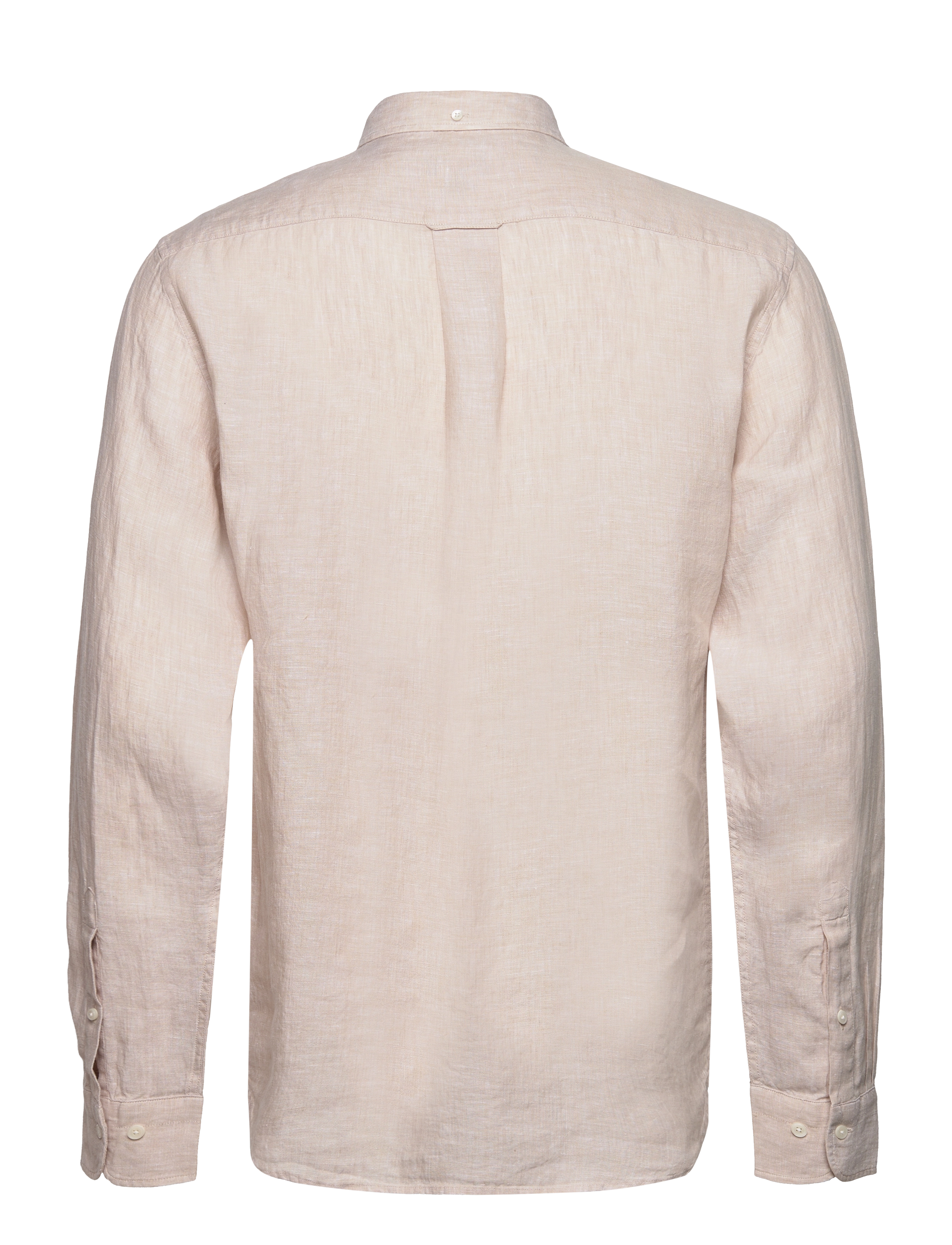 GANT - REG LINEN SHIRT - dry sand - 2