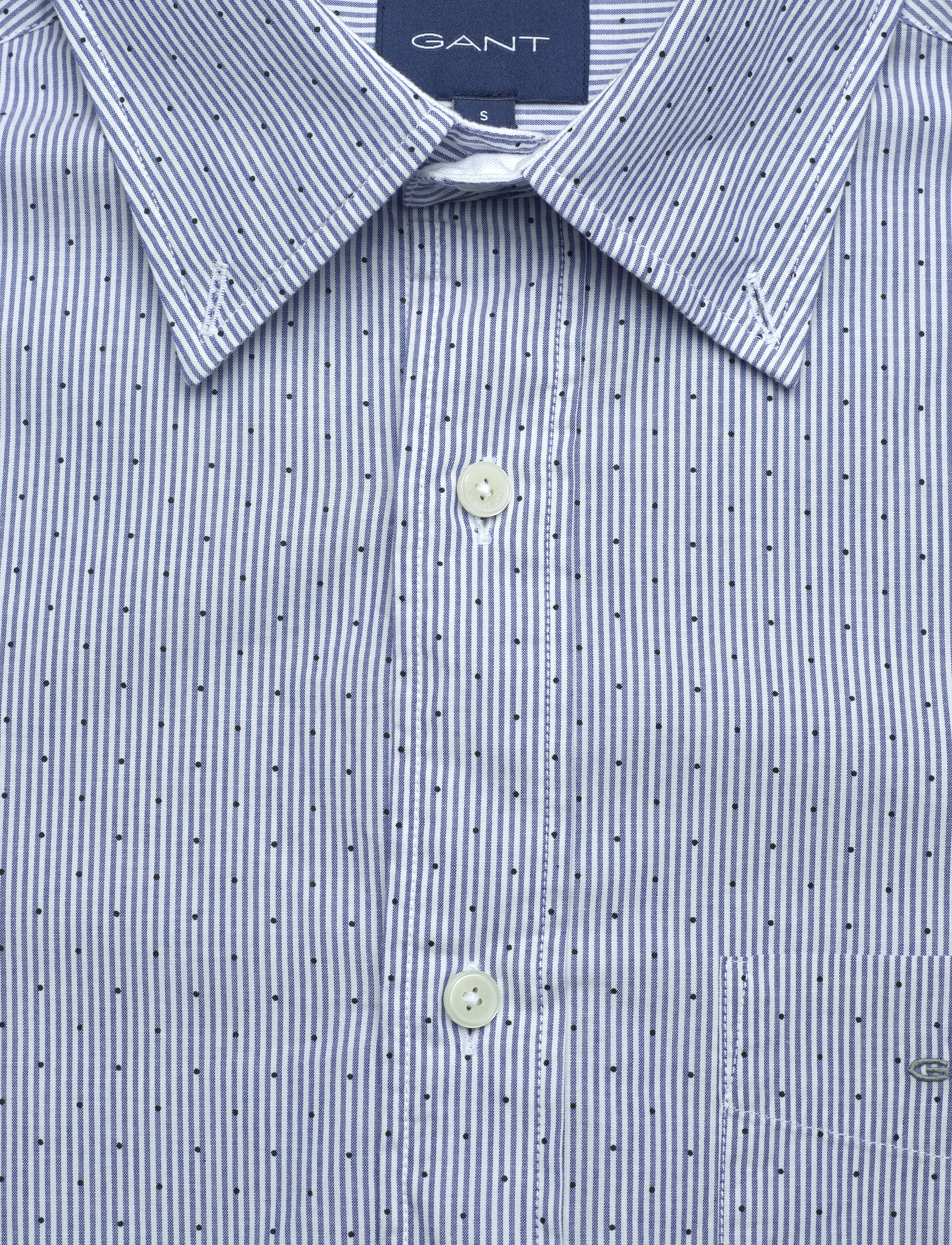 GANT - REG BANKER DOT BD - college blue - 2