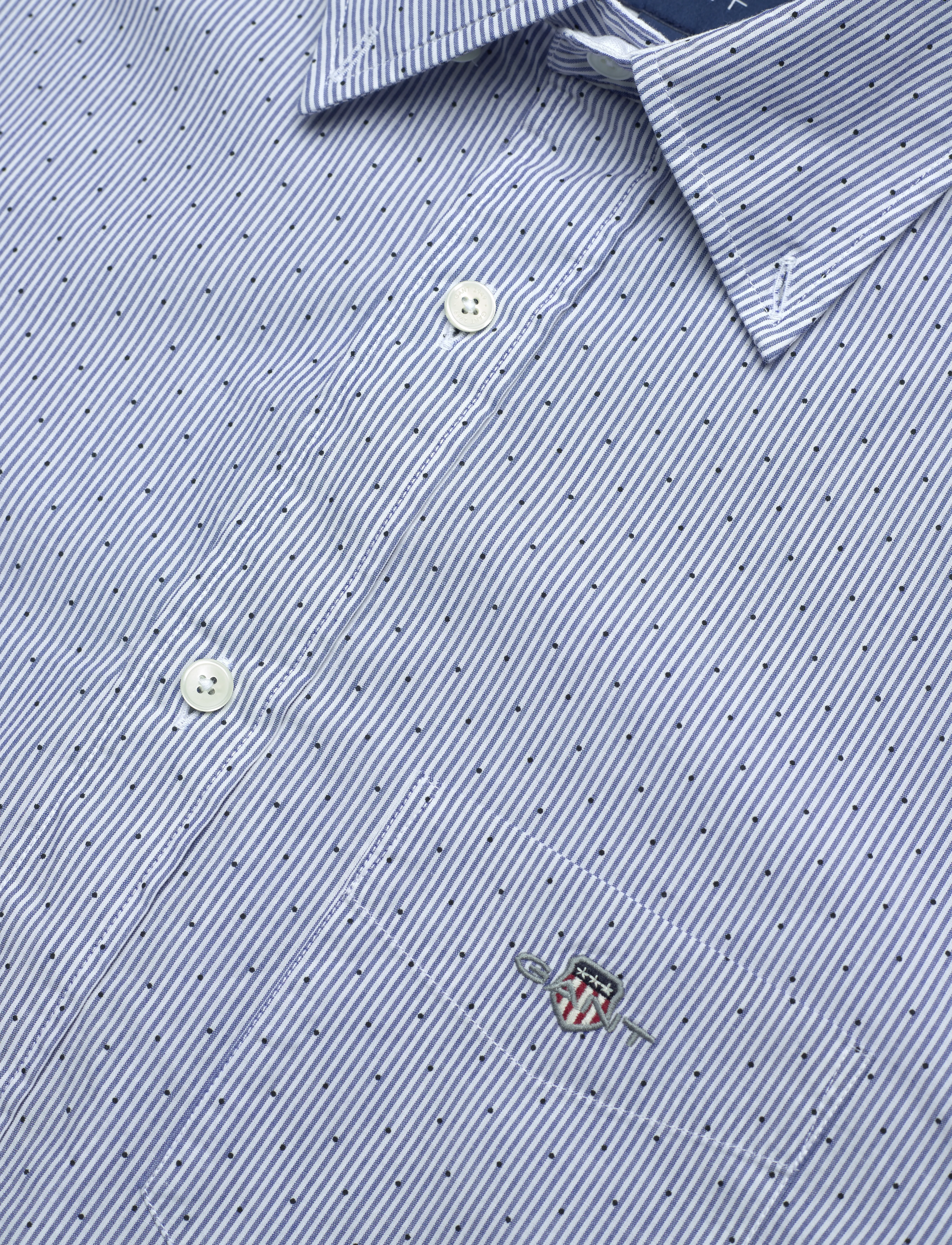 GANT - REG BANKER DOT BD - college blue - 3