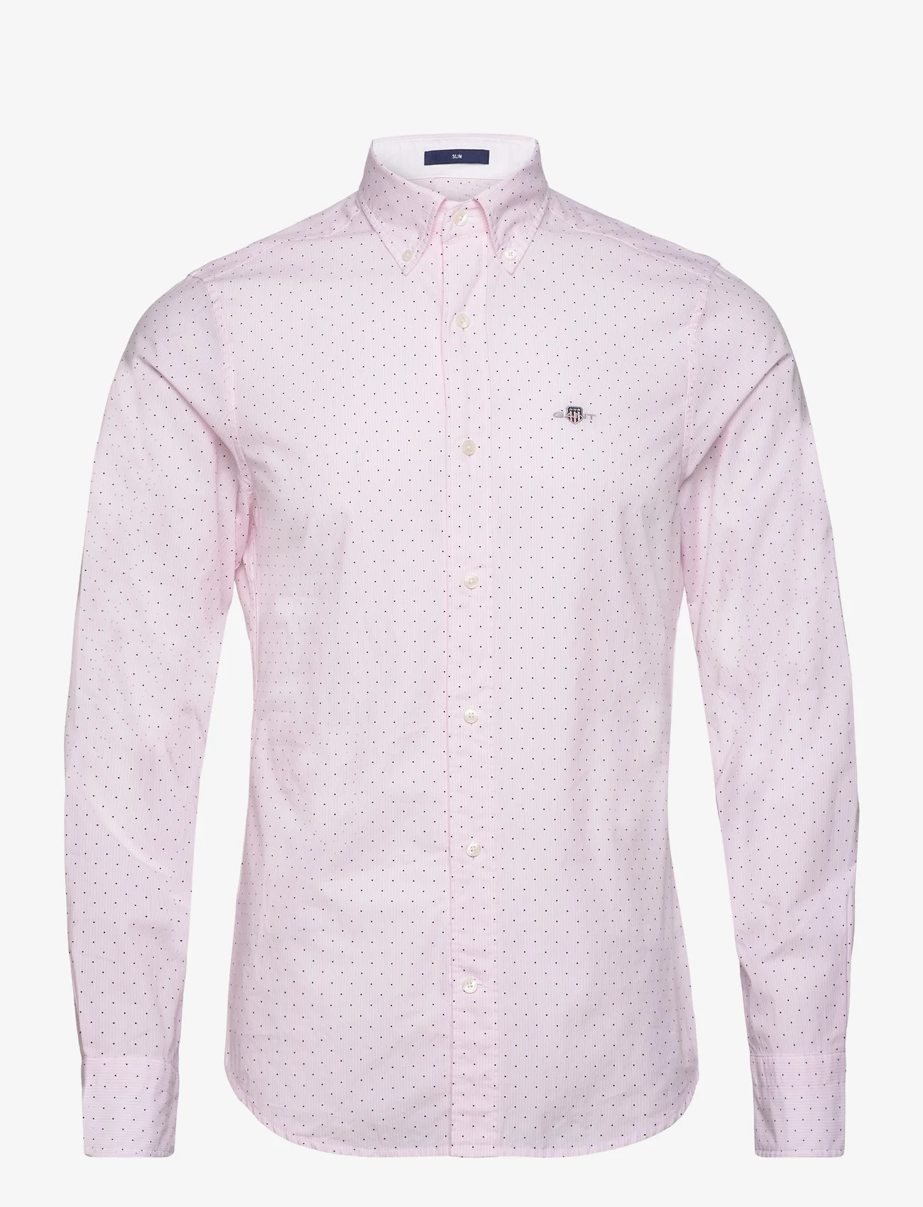 GANT - SLIM BANKER DOT BD - dalykinio stiliaus marškiniai - california pink - 0