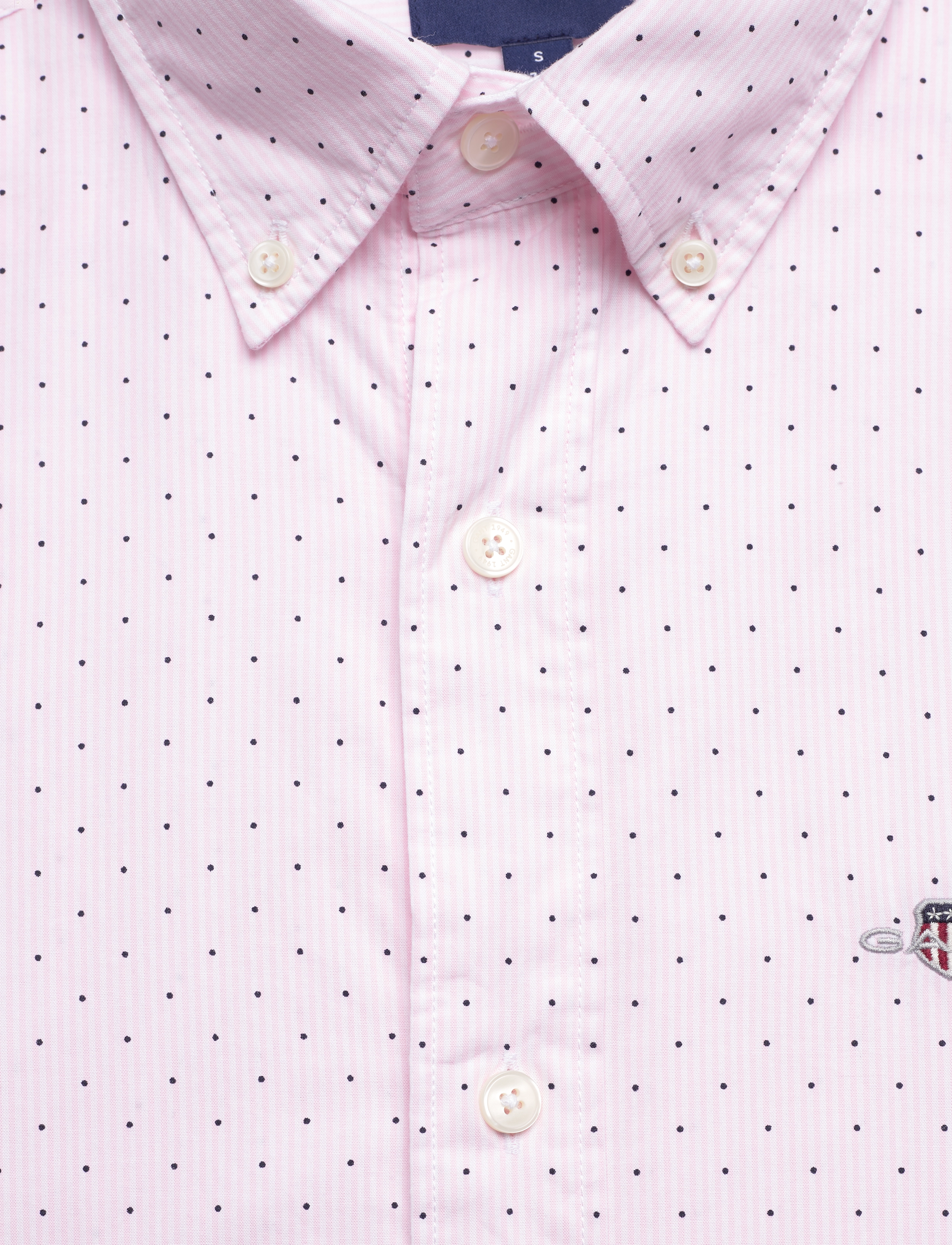 GANT - SLIM BANKER DOT BD - california pink - 2