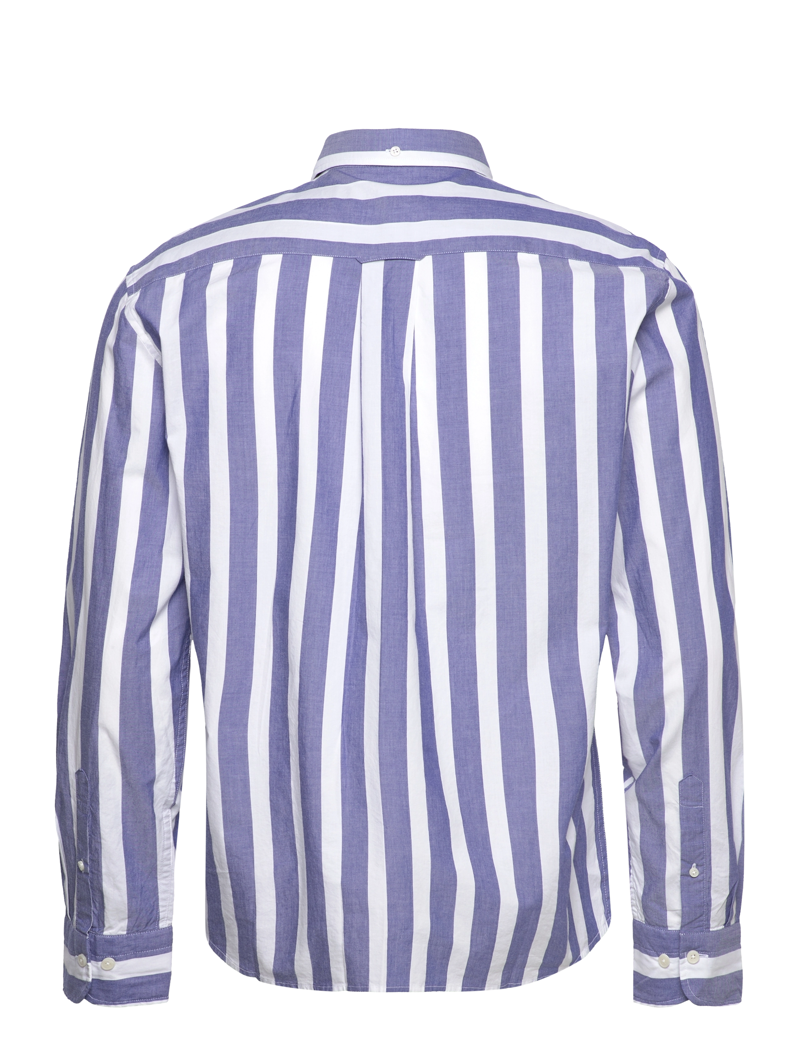 GANT - REG UT WIDE BROADCLOTH STRIPE BD - college blue - 1