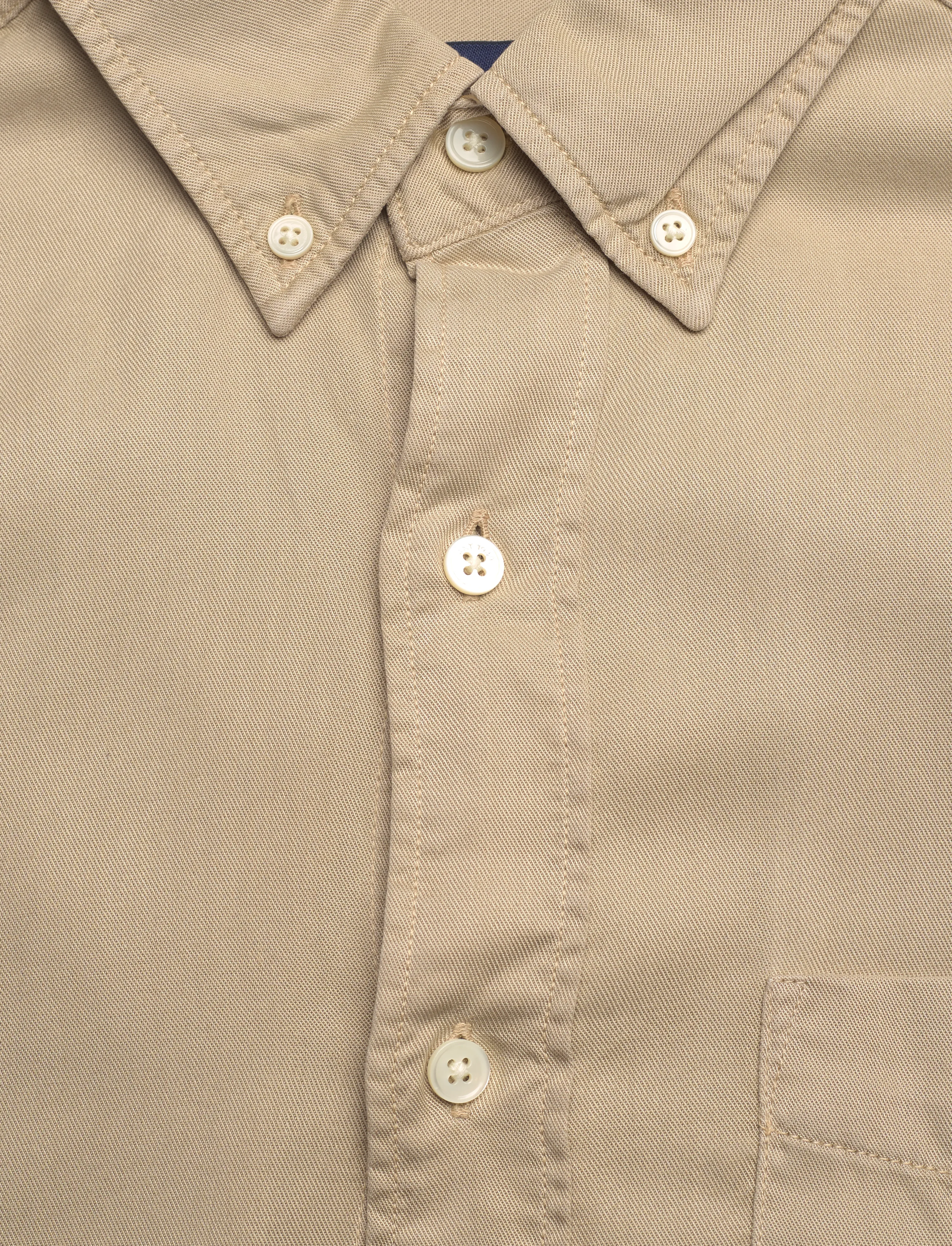 GANT - REG UT GMNT DYED LYOCELL - concrete beige - 2