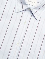GANT - OS COMPACT POPLIN STRIPE SHIRT - casual skjortor - light blue - 3