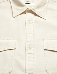 GANT - REL UTILITY SHIRT - casual skjortor - cream - 2