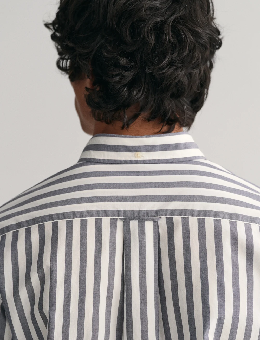 GANT - REG POPLIN STRIPE SHIRT - gestreifte hemden - classic blue - 4