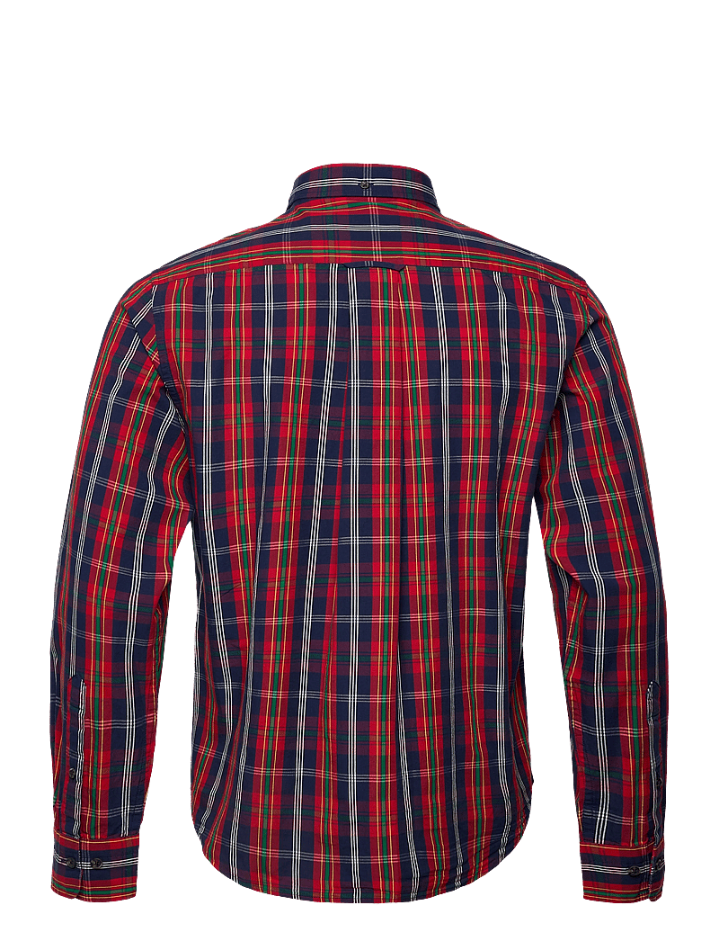 GANT - REG UT ARCHIVE POPLIN CHECK SHIRT - peruskauluspaidat - persian blue - 2