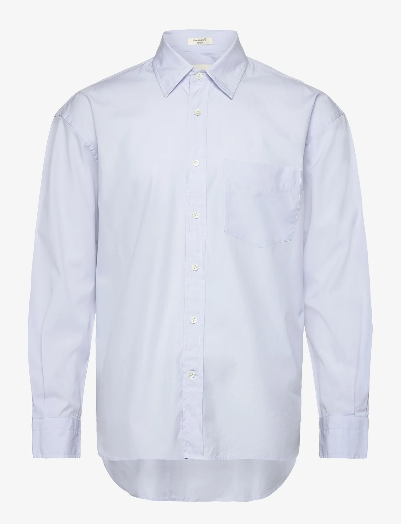 GANT - OS COMPACT POPLIN SHIRT - casual skjortor - light blue - 0
