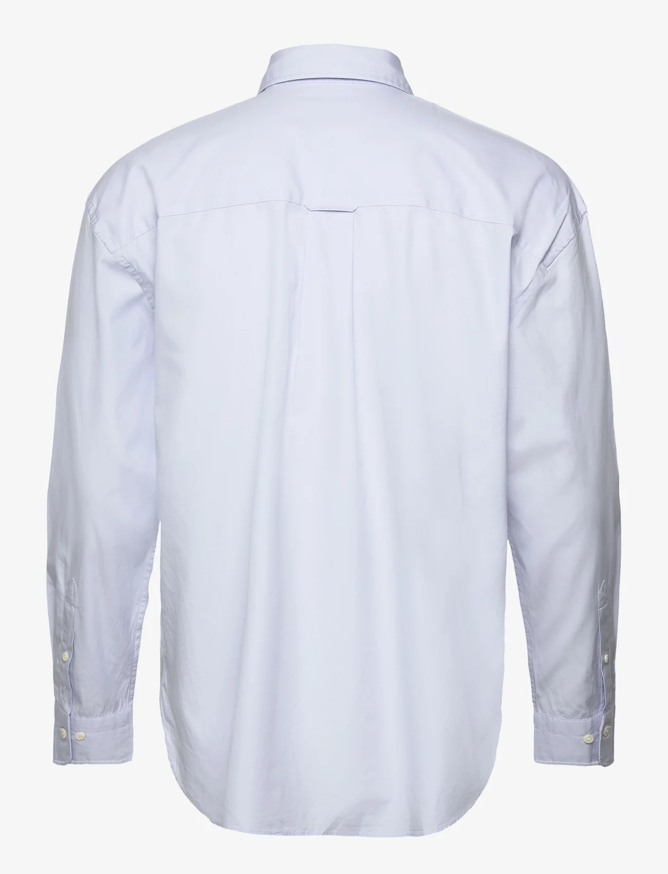 GANT - OS COMPACT POPLIN SHIRT - casual skjorter - light blue - 1