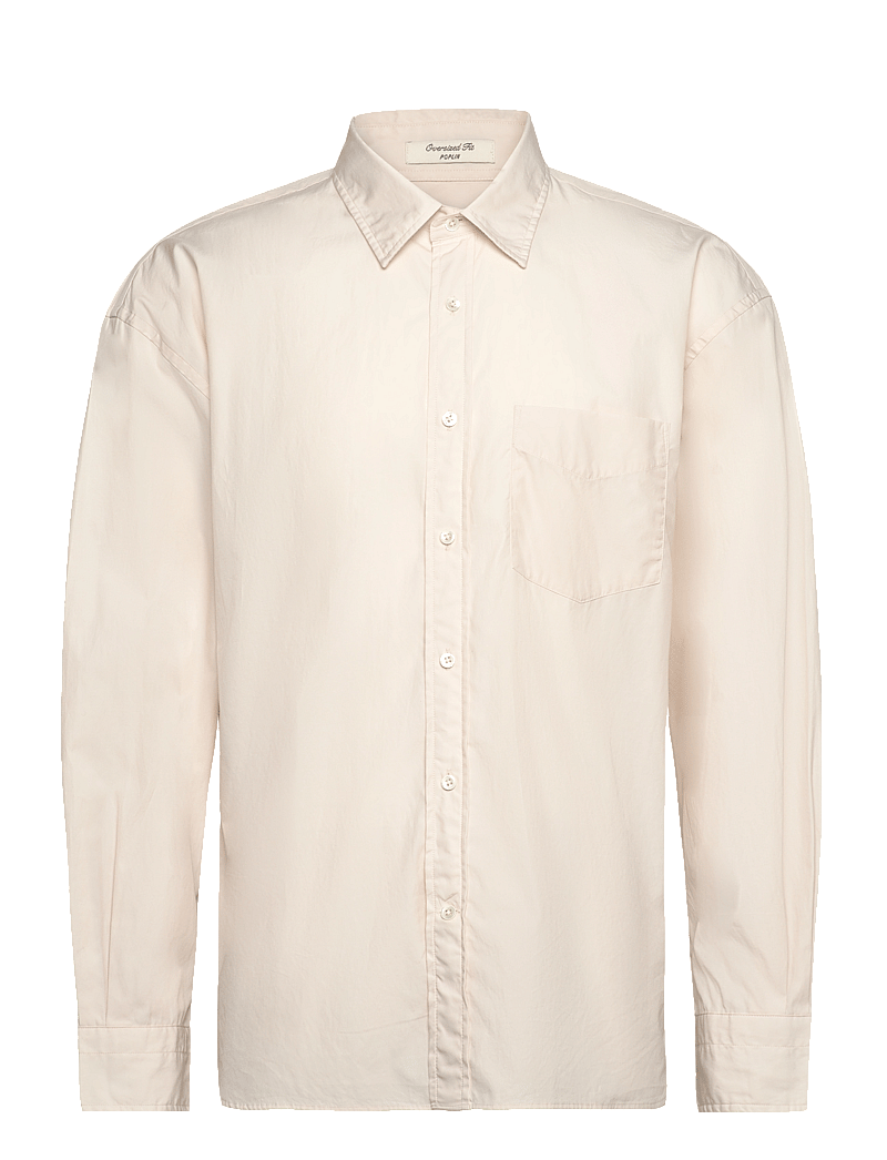 GANT - OS COMPACT POPLIN SHIRT - basic-hemden - linen - 0