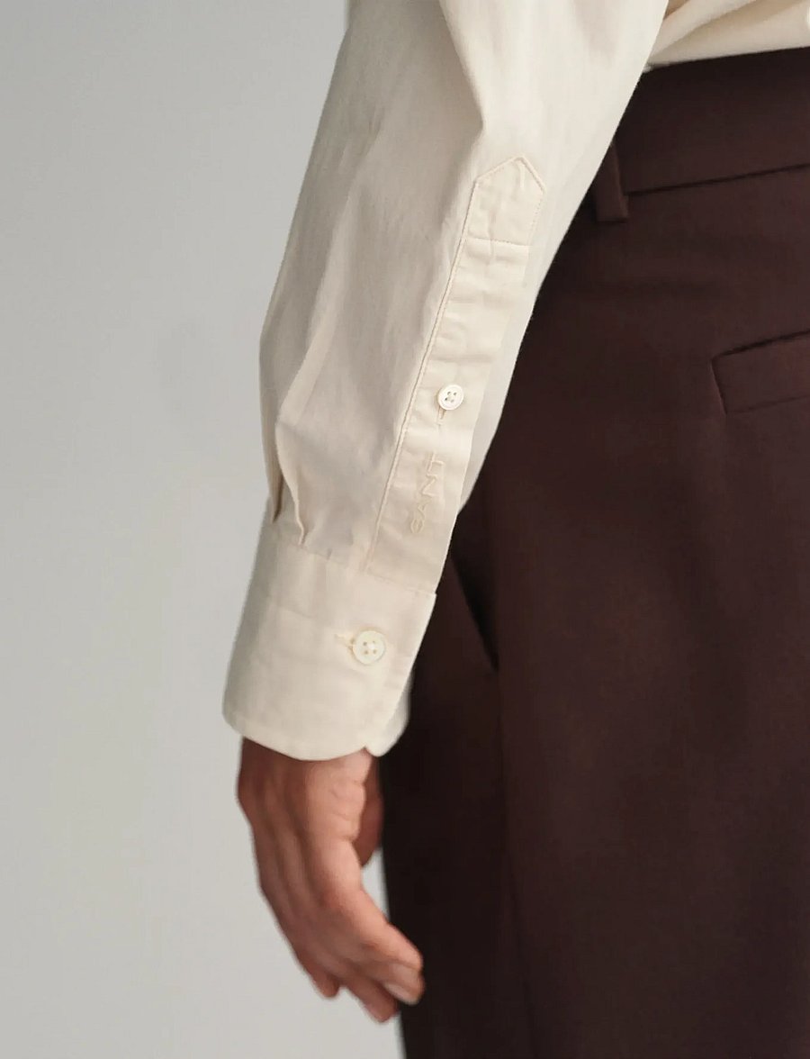 Gant - OS COMPACT POPLIN SHIRT - linen - 4