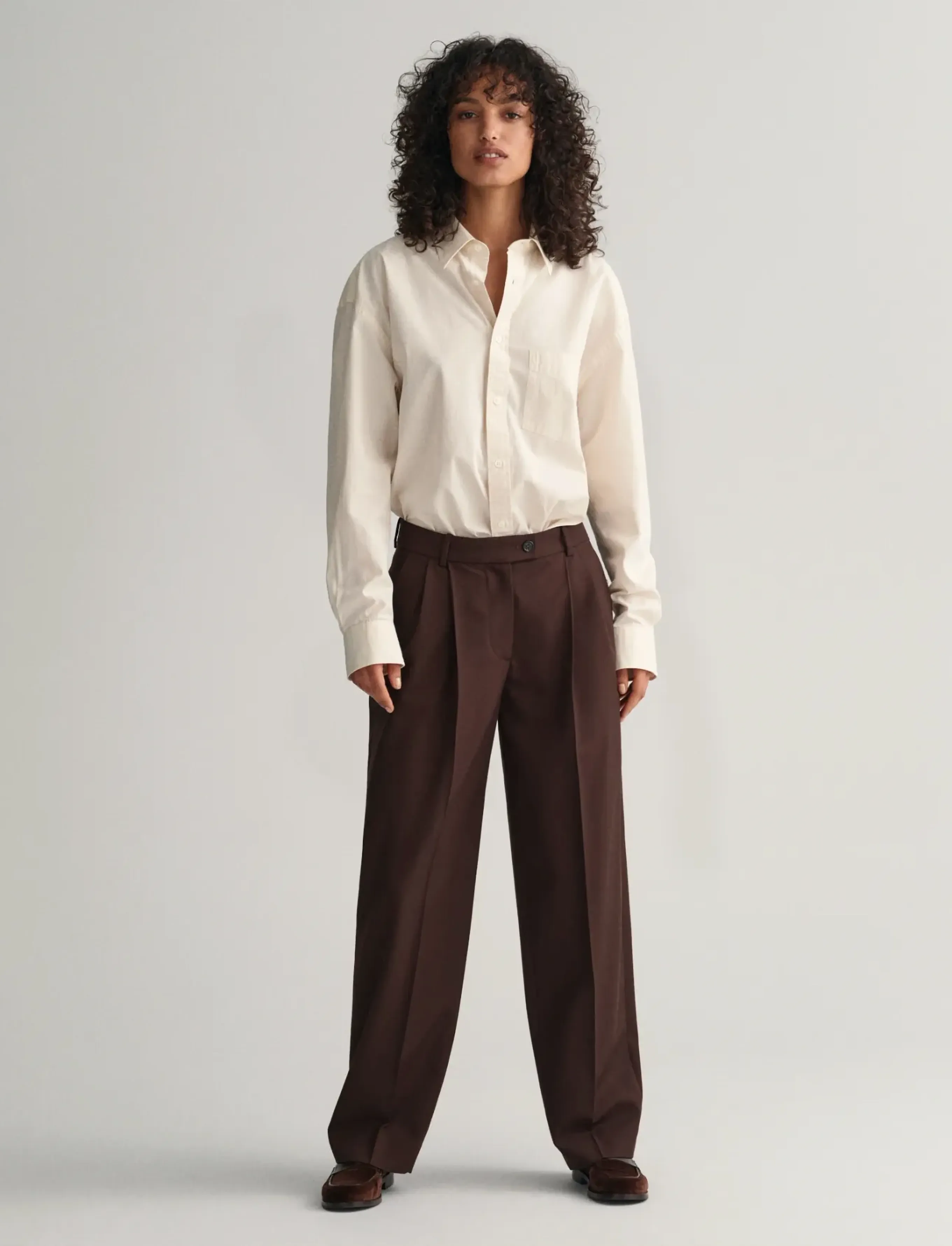 Gant - OS COMPACT POPLIN SHIRT - linen - 5