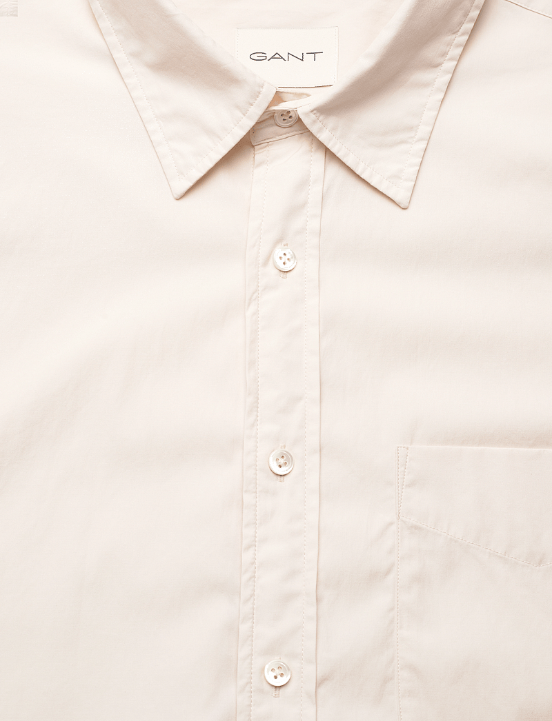 GANT - OS COMPACT POPLIN SHIRT - basic-hemden - linen - 2