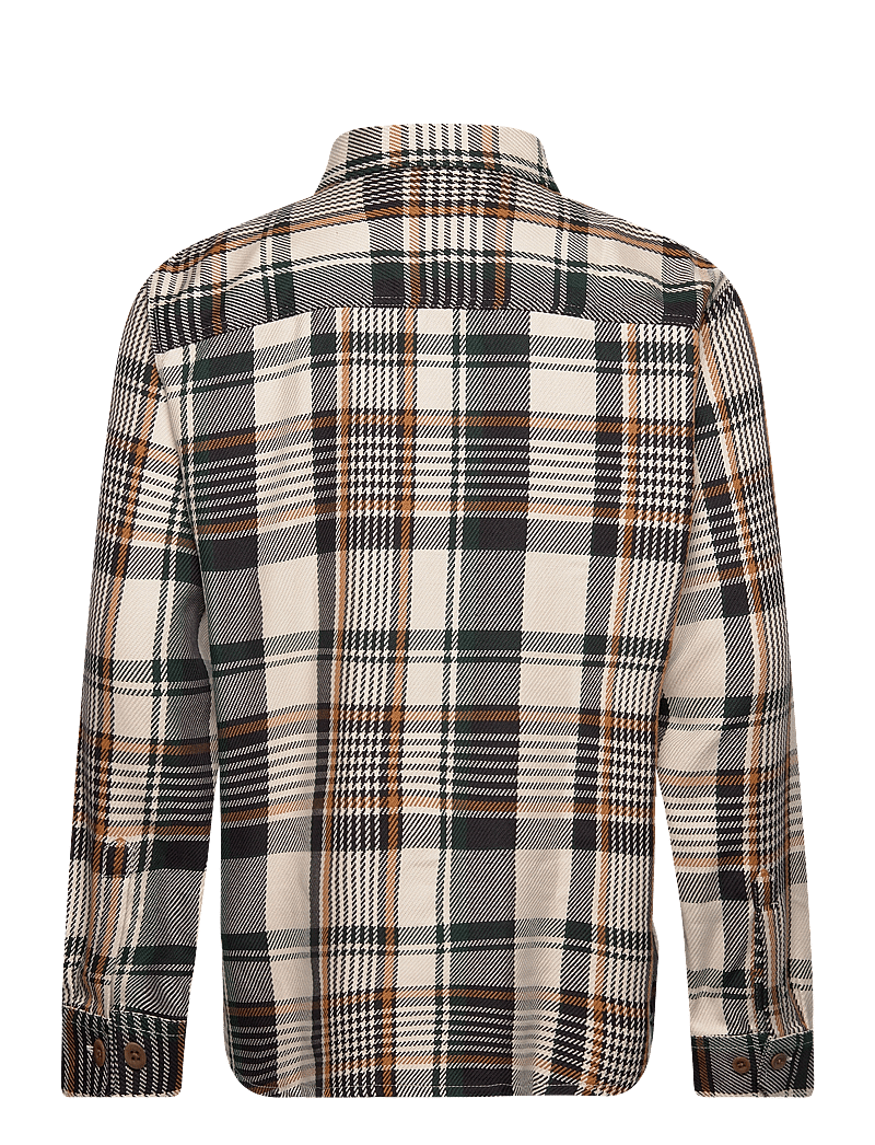 GANT - HEAVY TWILL CHECK OVERSHIRT - nach anlass kaufen - putty - 1