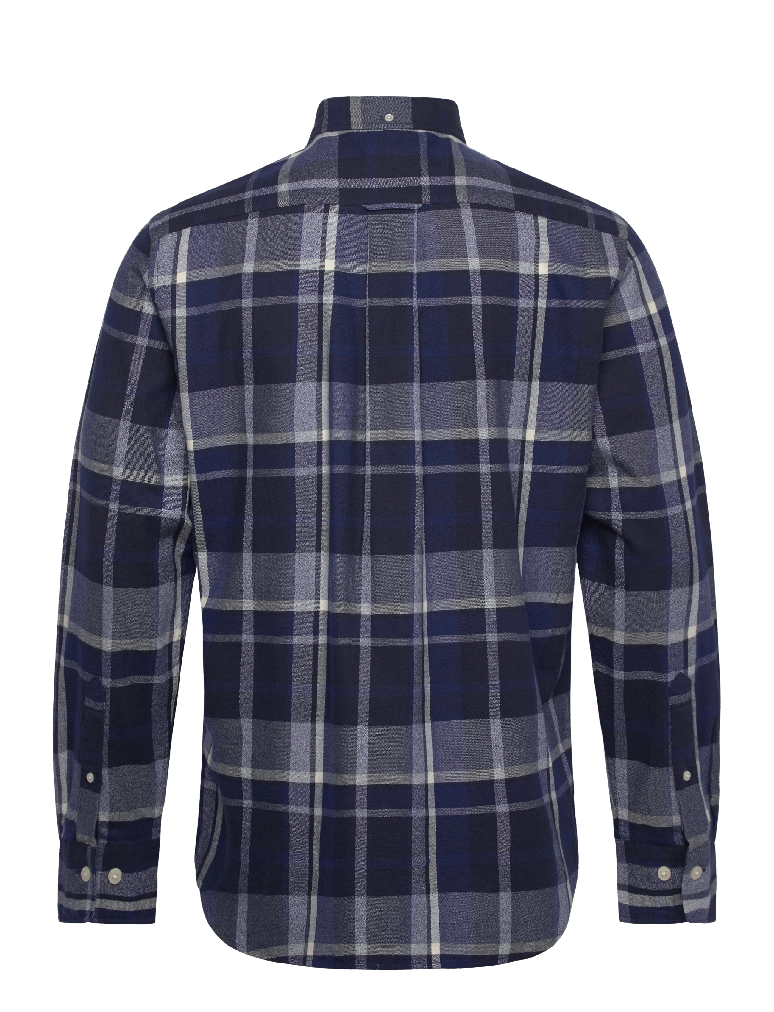 GANT - REG JASPE CHECK SHIRT - marine - 1