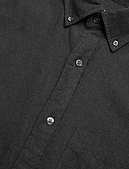 GANT - REG FLANNEL MELANGE SHIRT - casual skjorter - antracit melange - 3