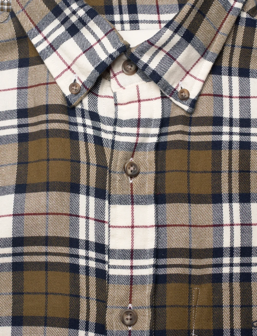 GANT - REG FLANNEL CHECK SHIRT - flanellsärgid - dark cactus - 2