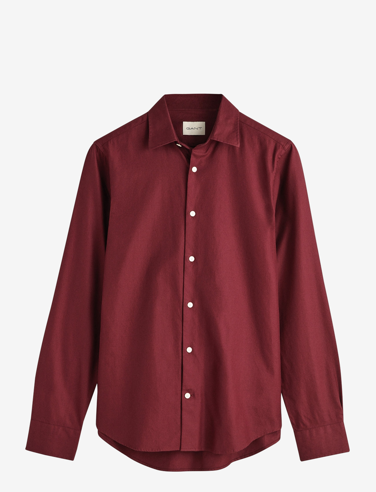 GANT - SLIM FORMAL TWILL SHIRT - basic skjortor - red shadow - 1