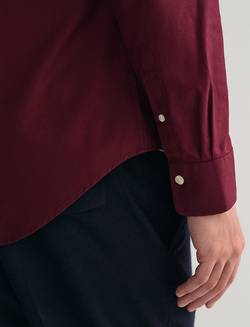 GANT - SLIM FORMAL TWILL SHIRT - basic skjortor - red shadow - 3