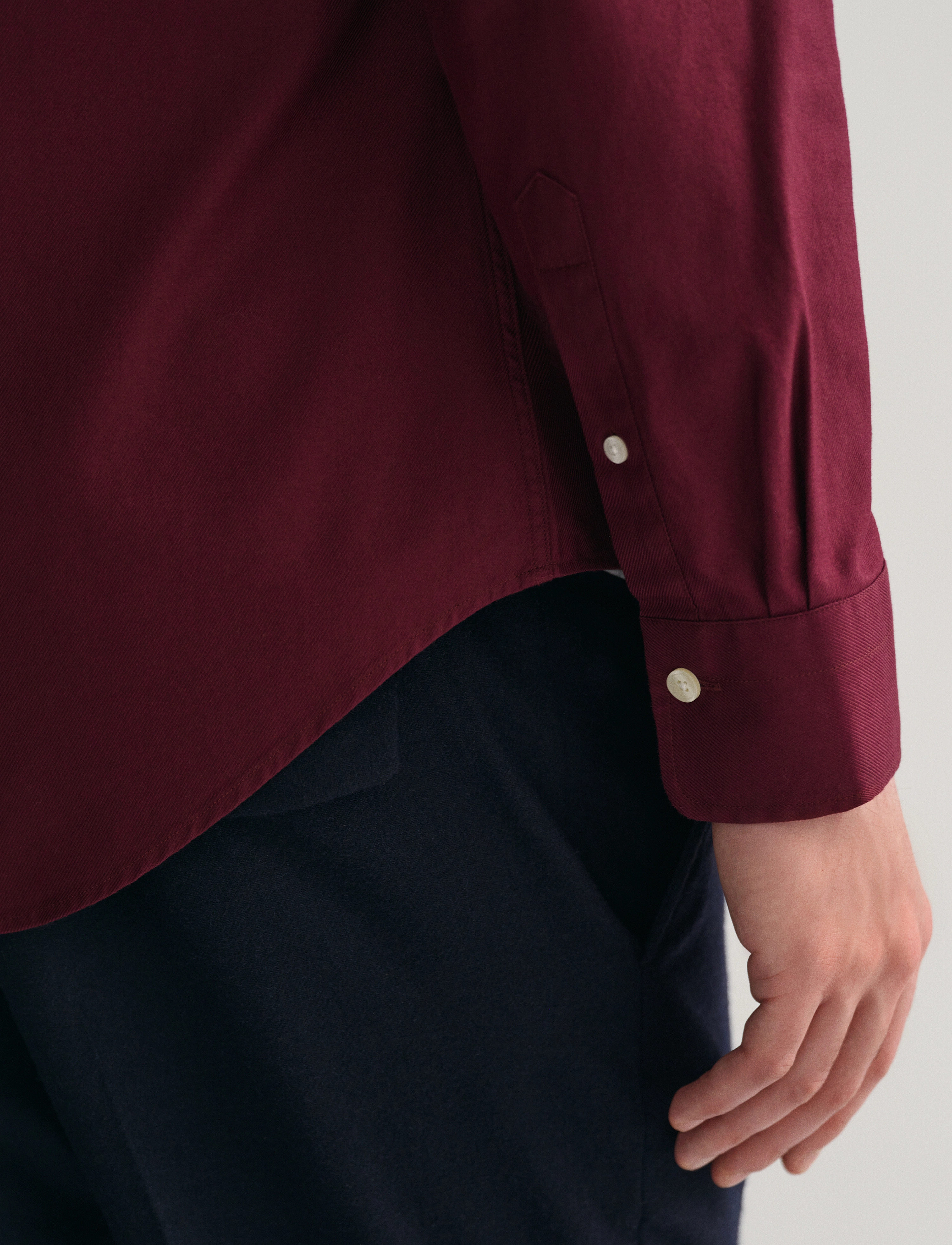 Gant - SLIM FORMAL TWILL SHIRT - business skjorter - red shadow - 3