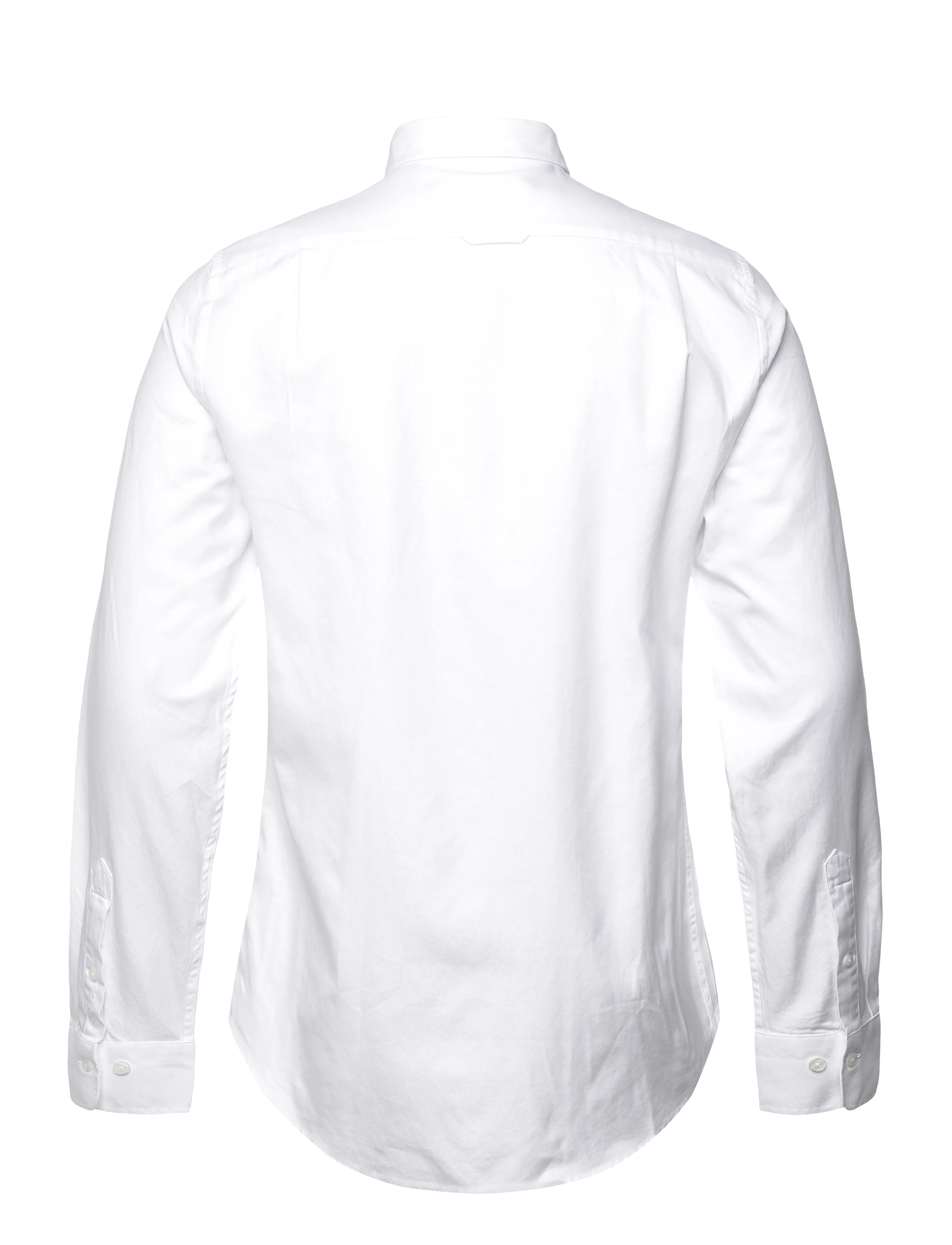 Gant - SLIM FORMAL TWILL SHIRT - formelle skjorter - white - 2