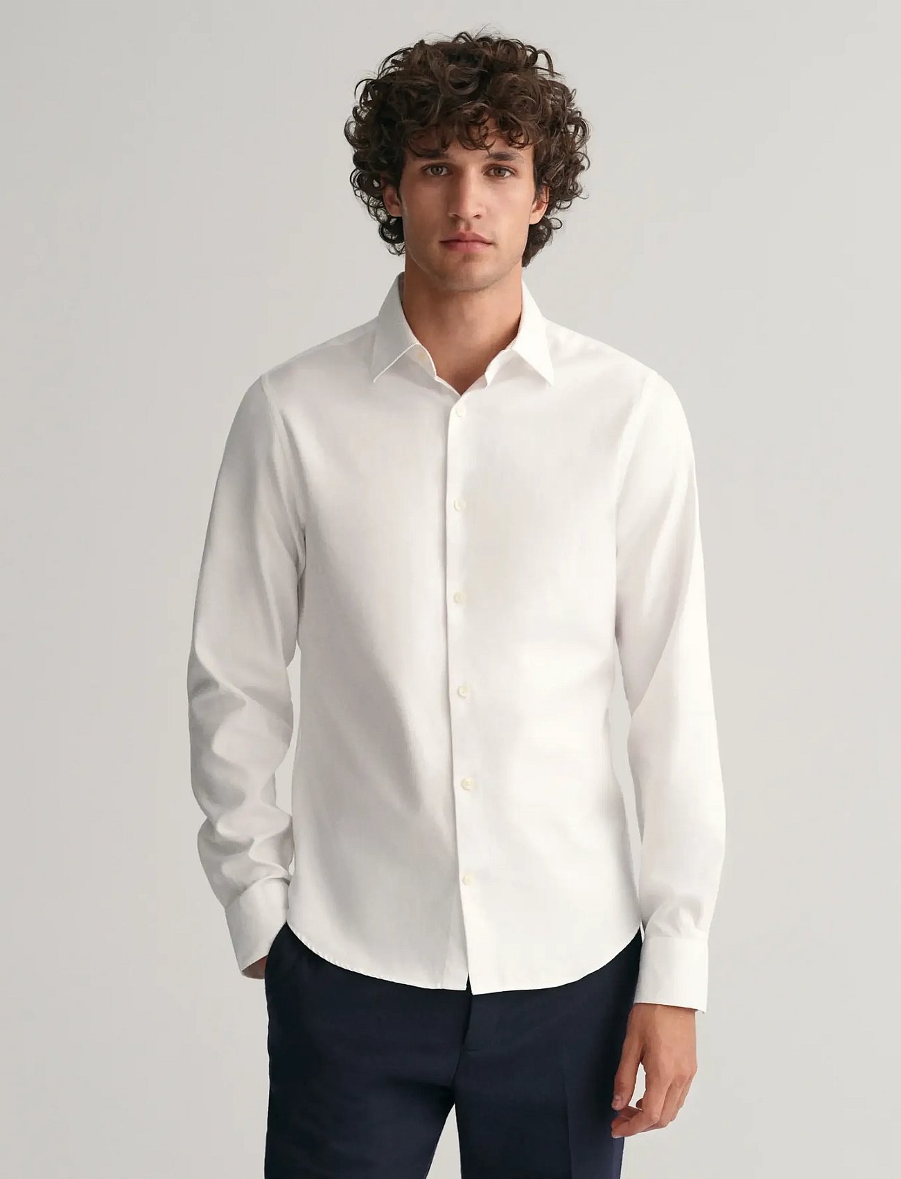 SLIM FORMAL TWILL SHIRT