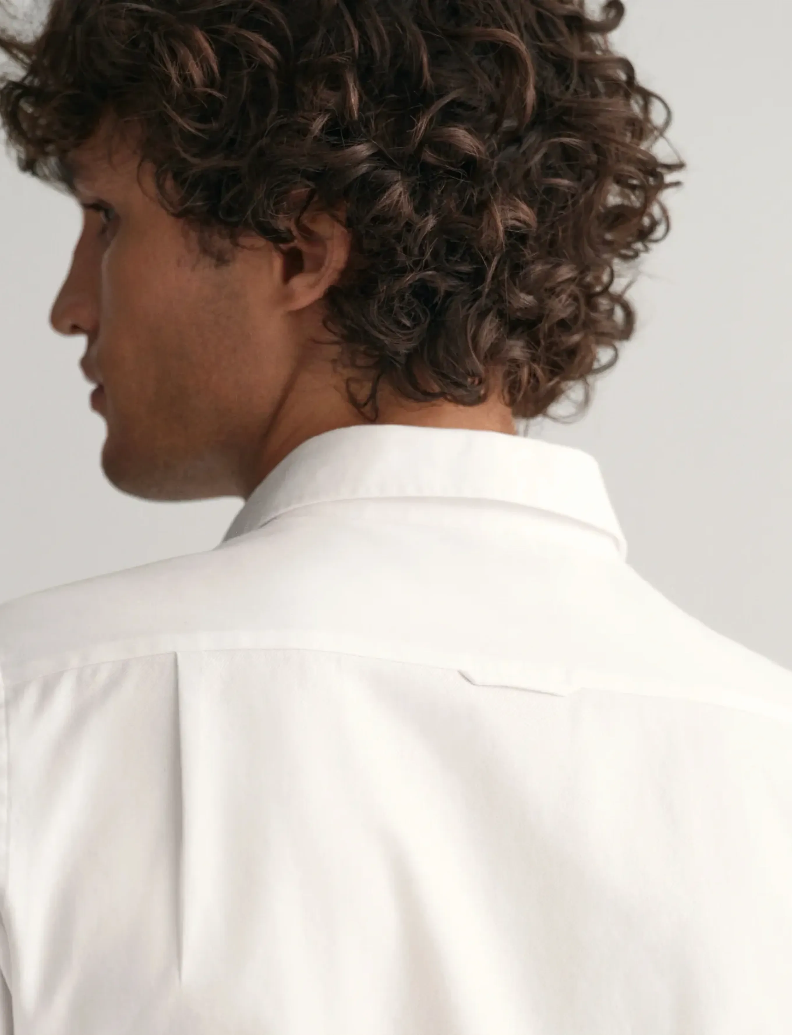 Gant - SLIM FORMAL TWILL SHIRT - formelle skjorter - white - 5