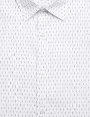 GANT - SLIM FORMAL MICRO PRINT SHIRT - casual skjortor - white - 2