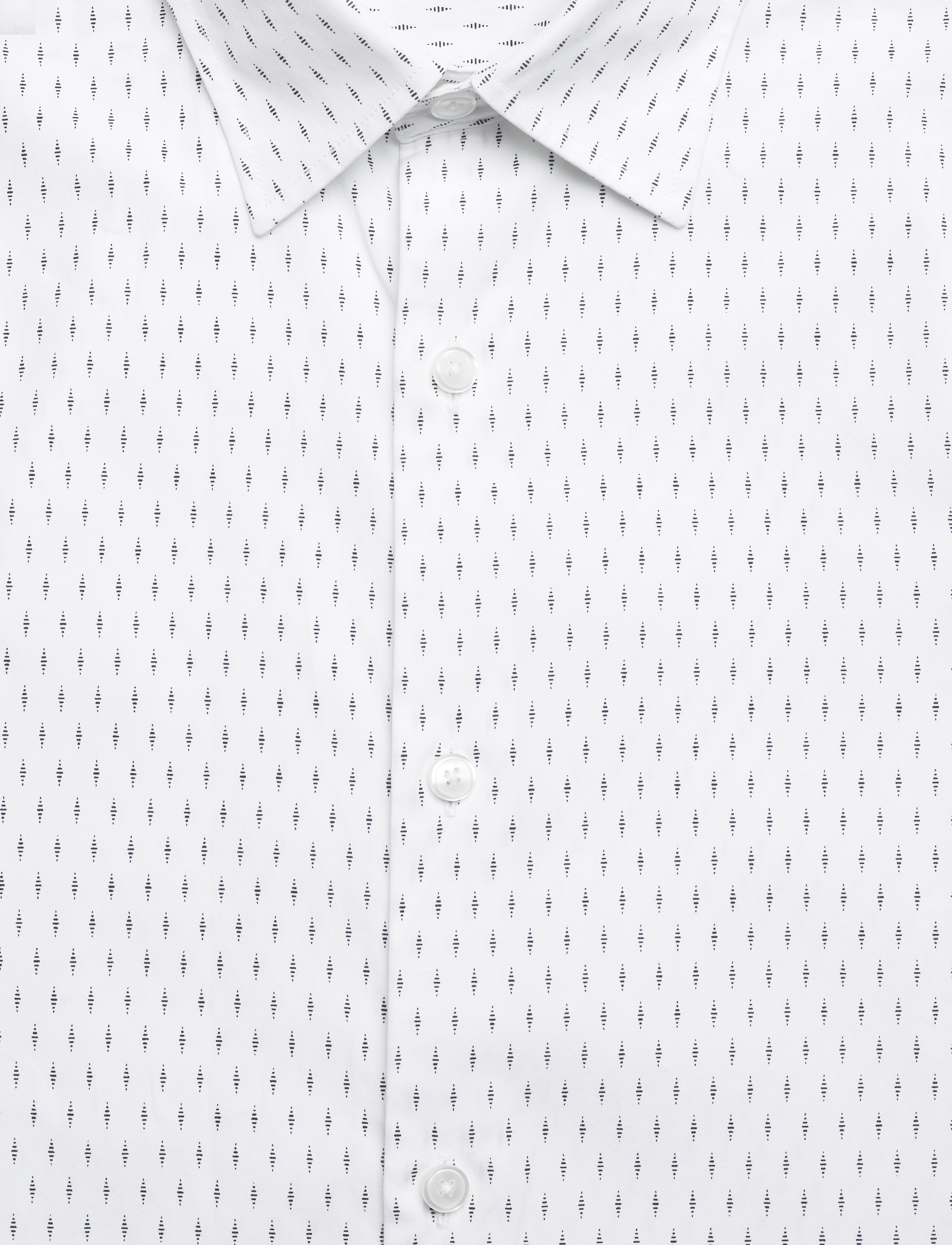 GANT - SLIM FORMAL MICRO PRINT SHIRT - white - 2