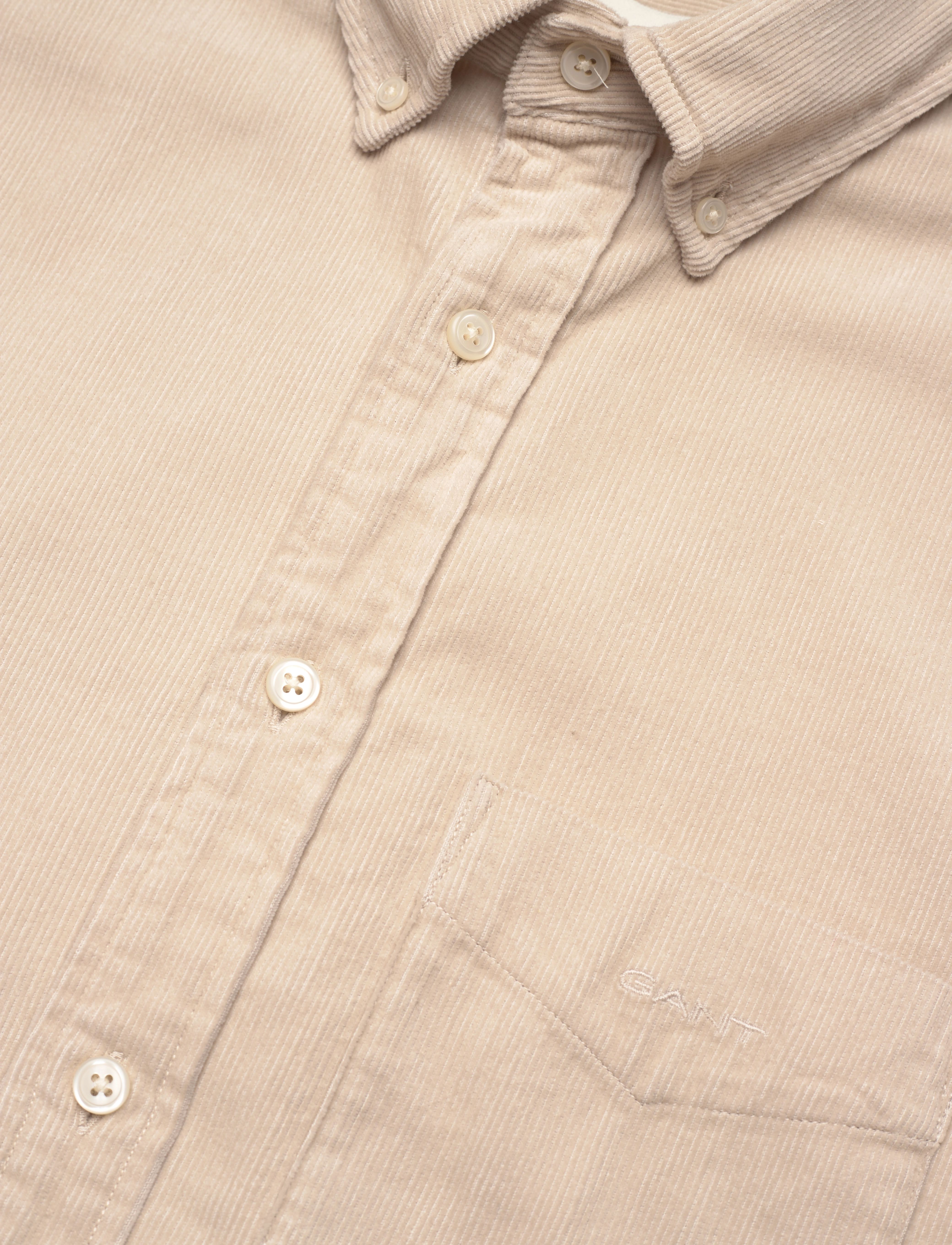 GANT - REG UT CORDUROY SHIRT - putty - 3