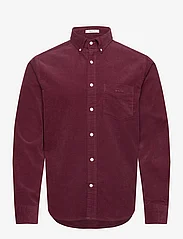 GANT - REG UT CORDUROY SHIRT - fløjlsskjorter - red shadow - 0