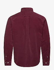 GANT - REG UT CORDUROY SHIRT - velvetiniai marškiniai - red shadow - 1