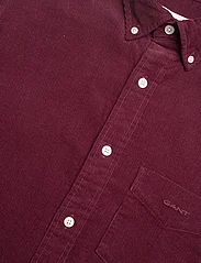 GANT - REG UT CORDUROY SHIRT - velvetiniai marškiniai - red shadow - 3