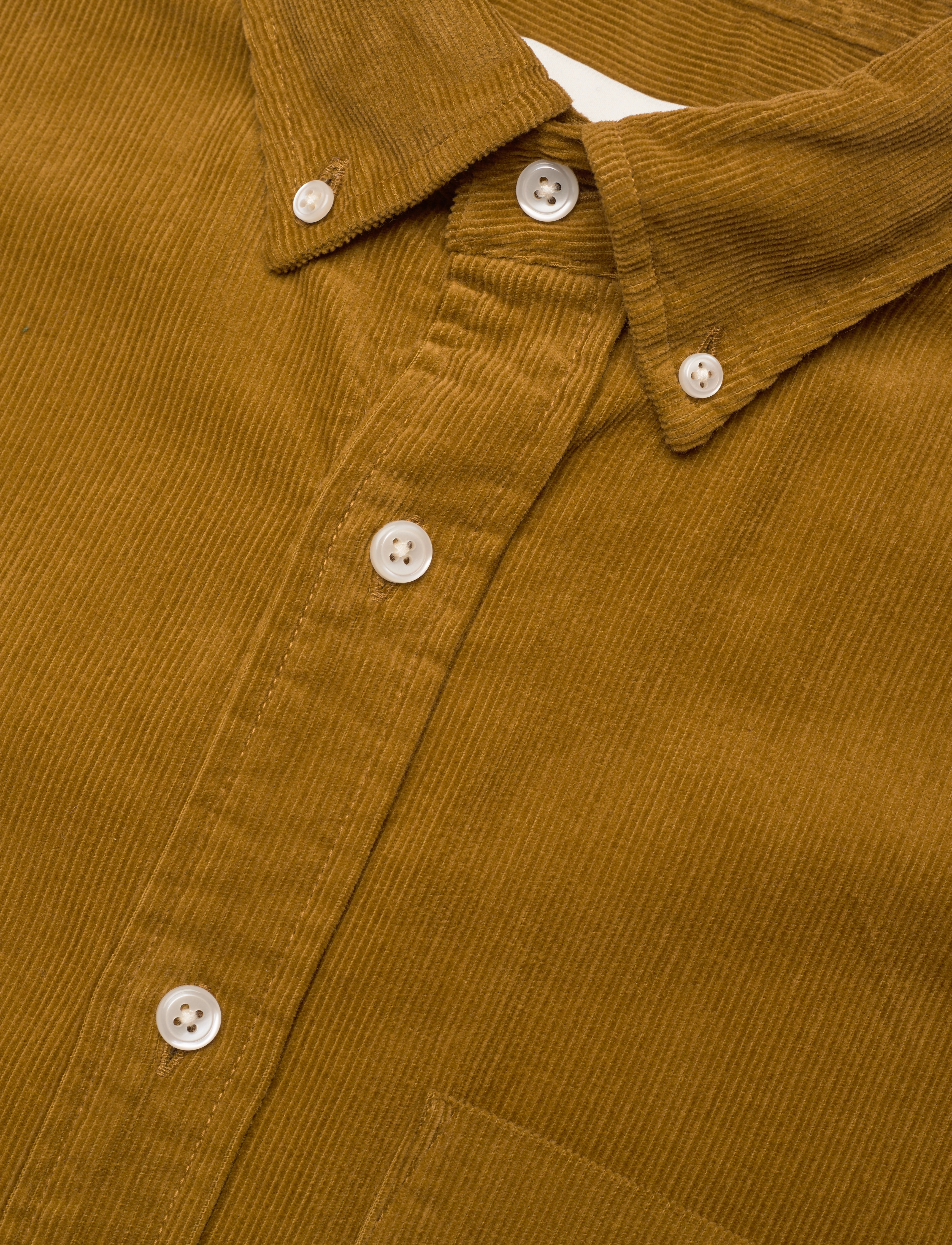 GANT - REG UT CORDUROY SHIRT - woody brown - 3