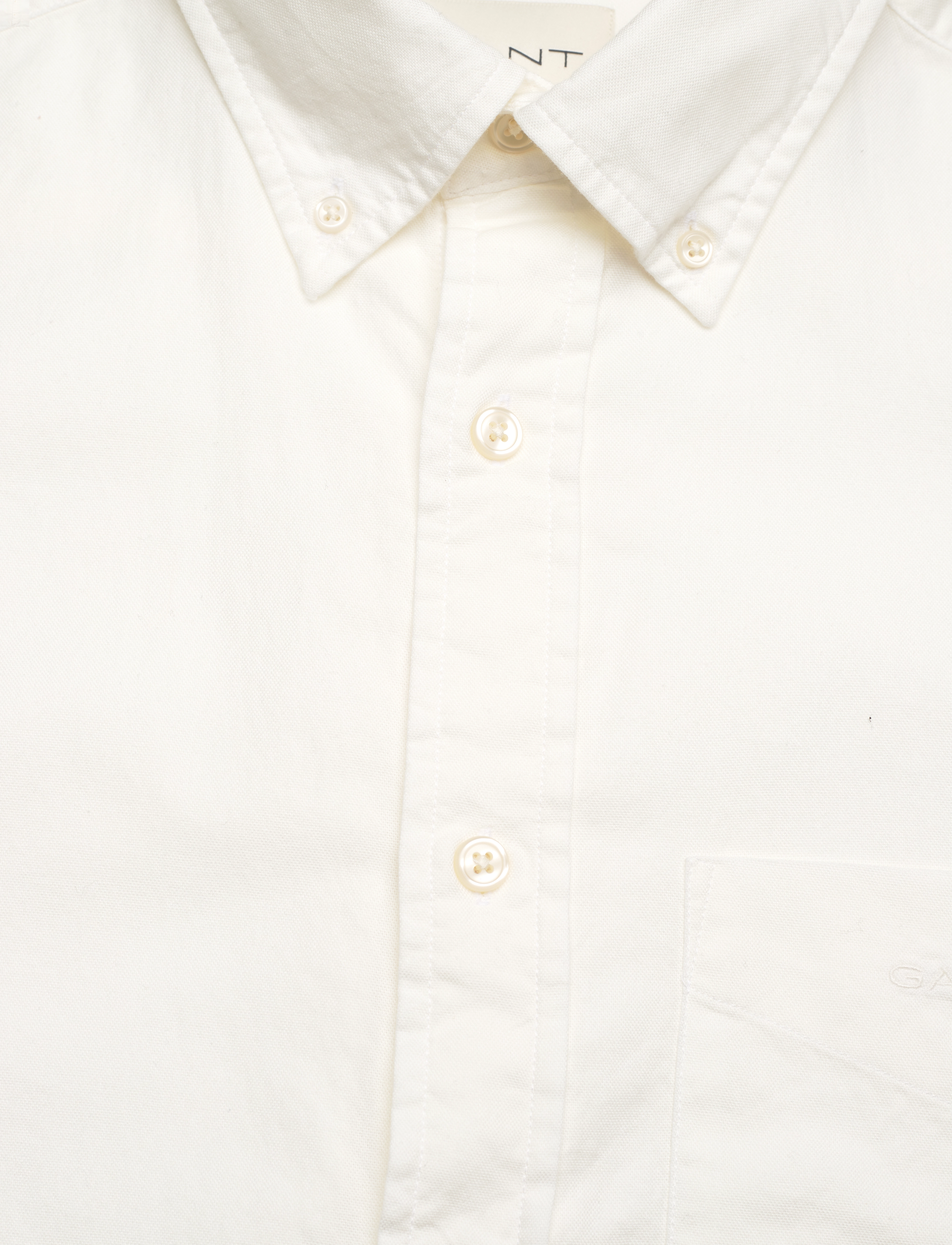 GANT - REG ARCHIVE OXFORD SHIRT - eggshell - 2
