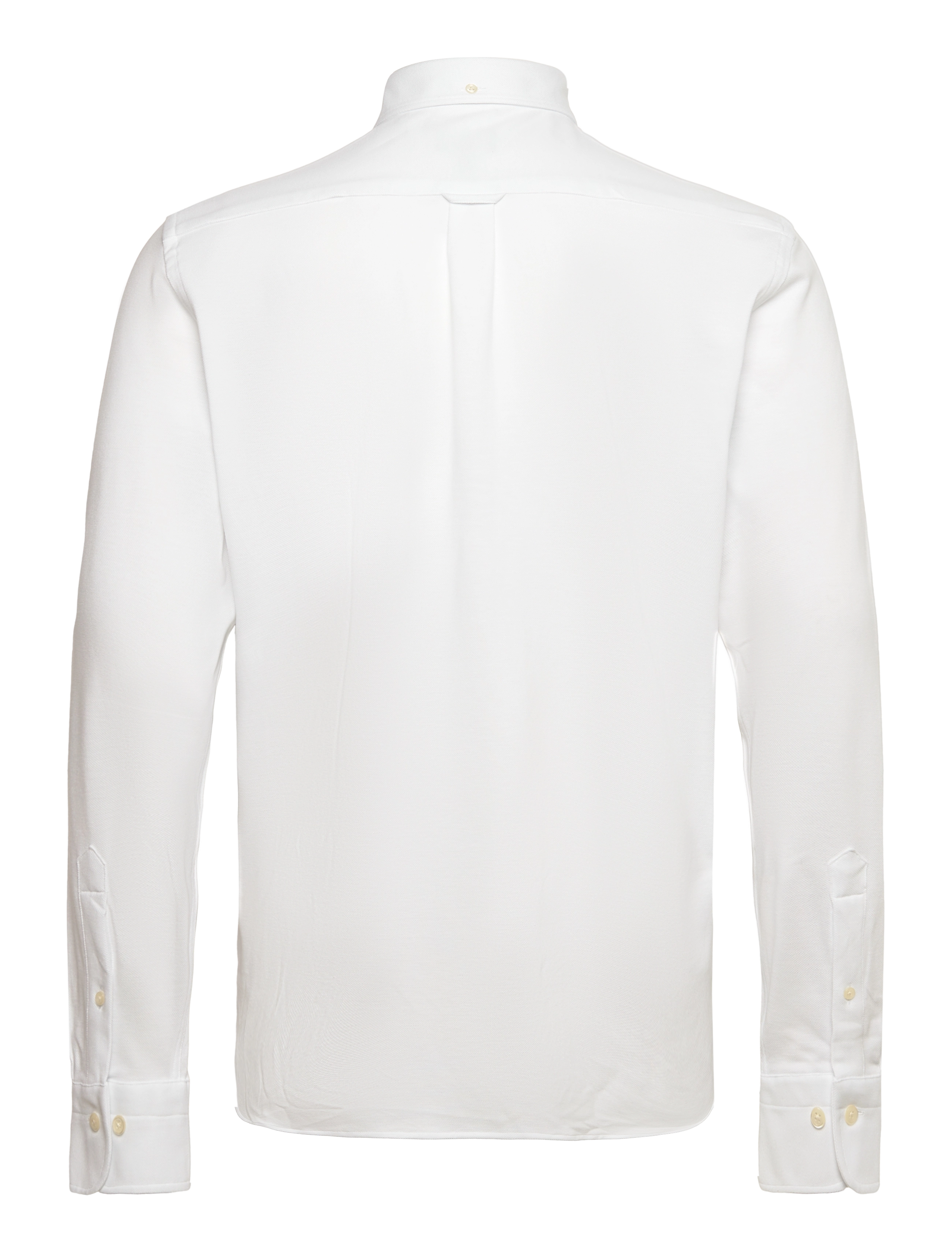 Gant - REG JERSEY PIQUE SHIRT - white - 1