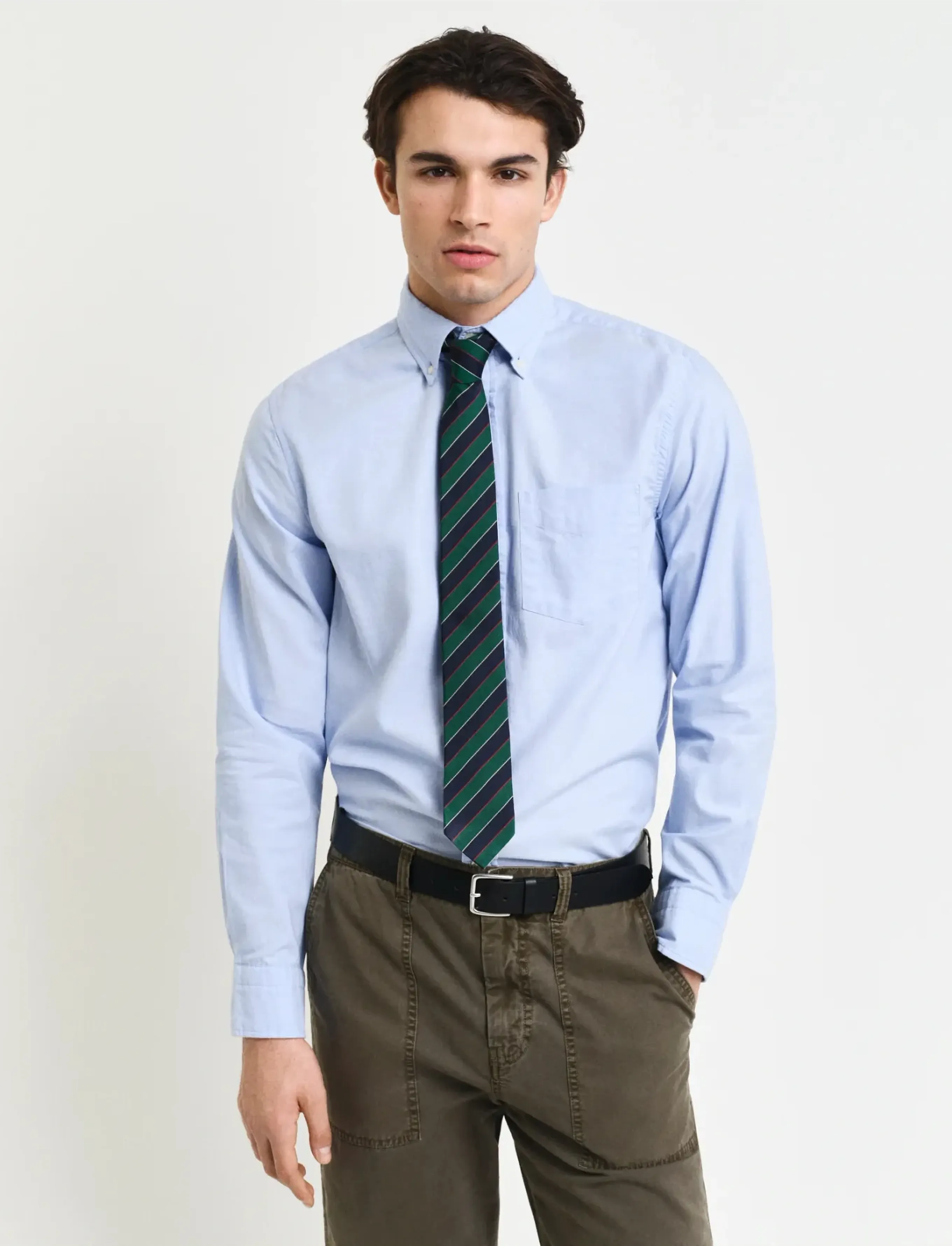 Gant REG ARCHIVE OXFORD SHIRT - Kleidung - CLEAR SKY / blue