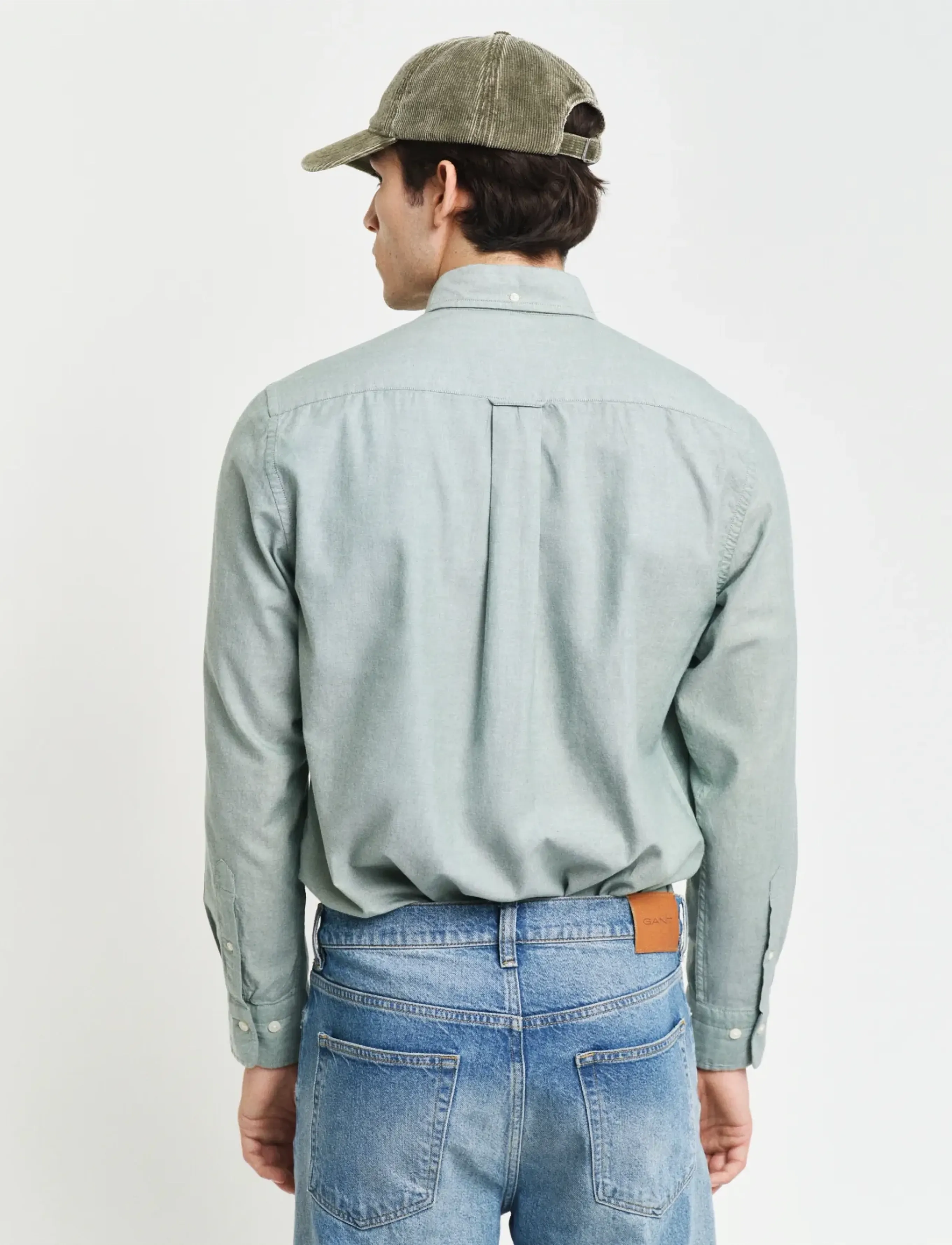 Gant - REG ARCHIVE OXFORD SHIRT - oxfordi särgid - dried forest - 2