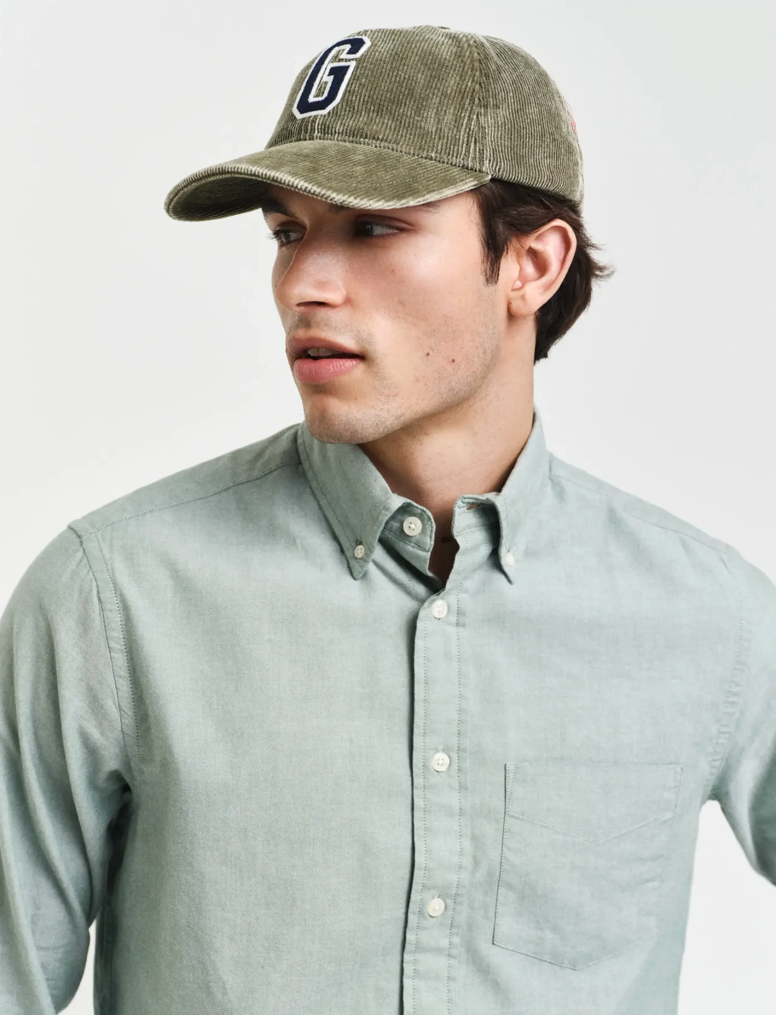 Gant - REG ARCHIVE OXFORD SHIRT - oxfordi särgid - dried forest - 3