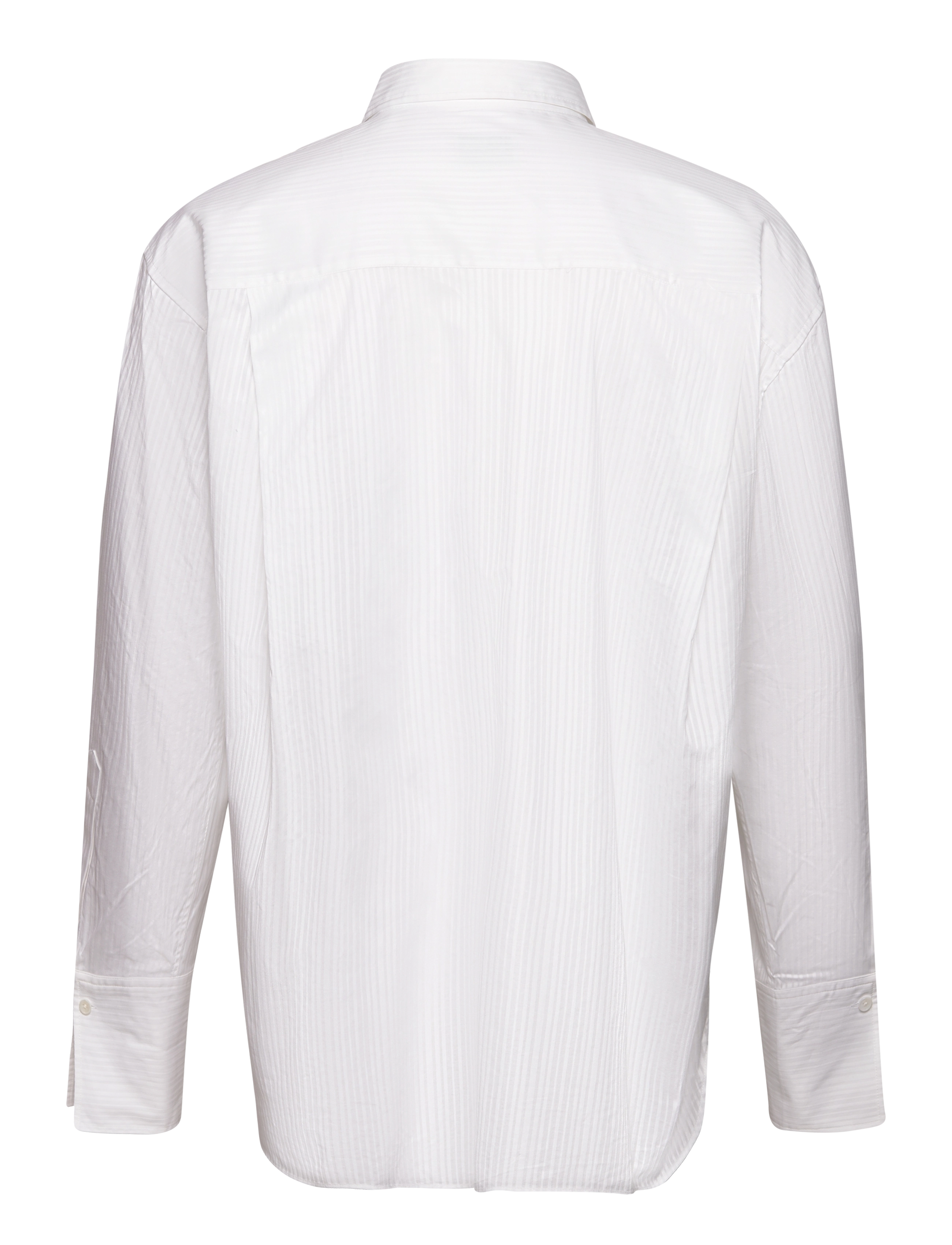 GANT - OS POPLIN DOBBY STRIPE SHIRT - white - 1