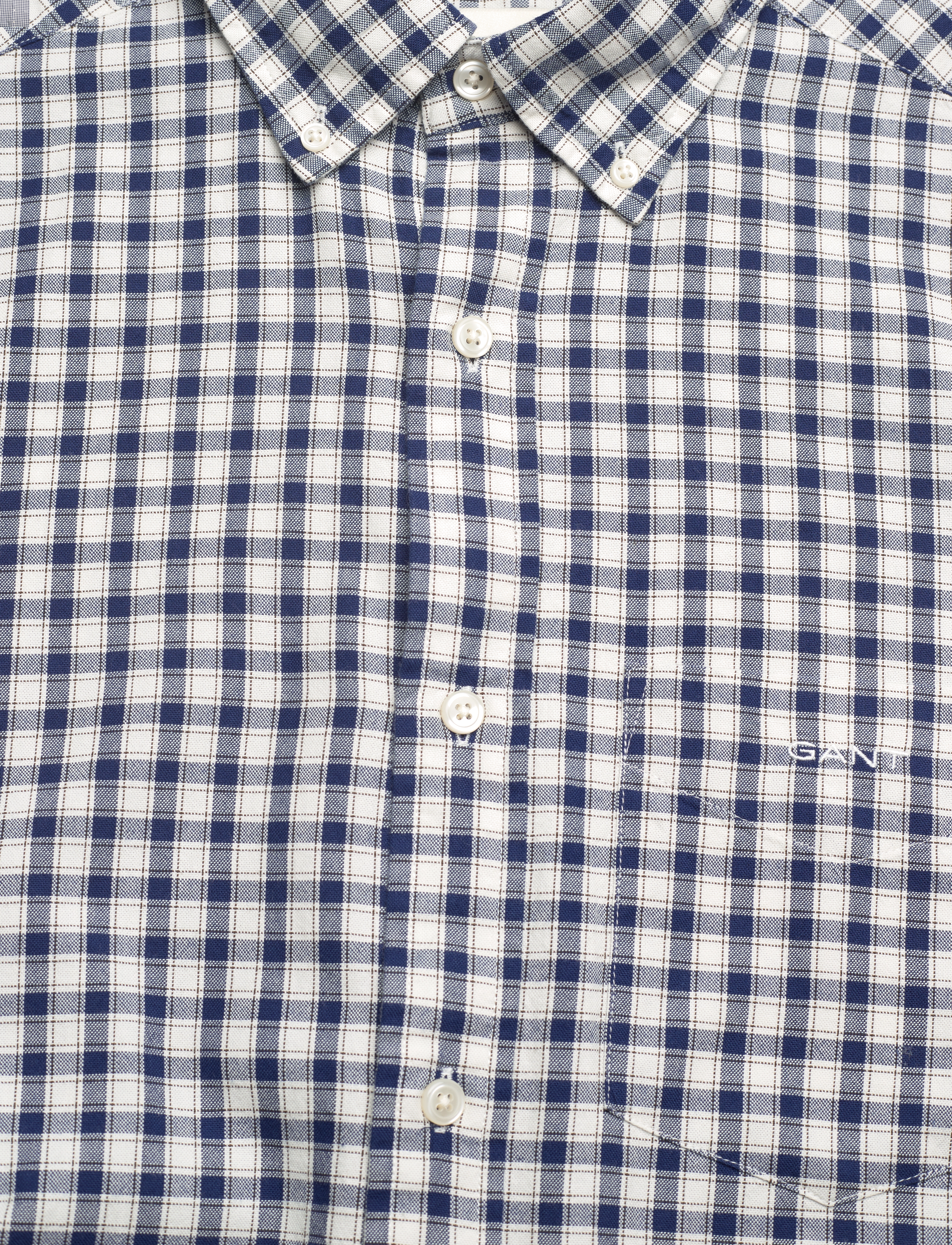 GANT - REG ARCHIVE OXFORD CHECK SHIRT - deep blue - 2