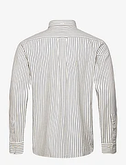 GANT - REG ARCHIVE OXFORD STRIPE SHIRT - oxford shirts - eggshell - 1