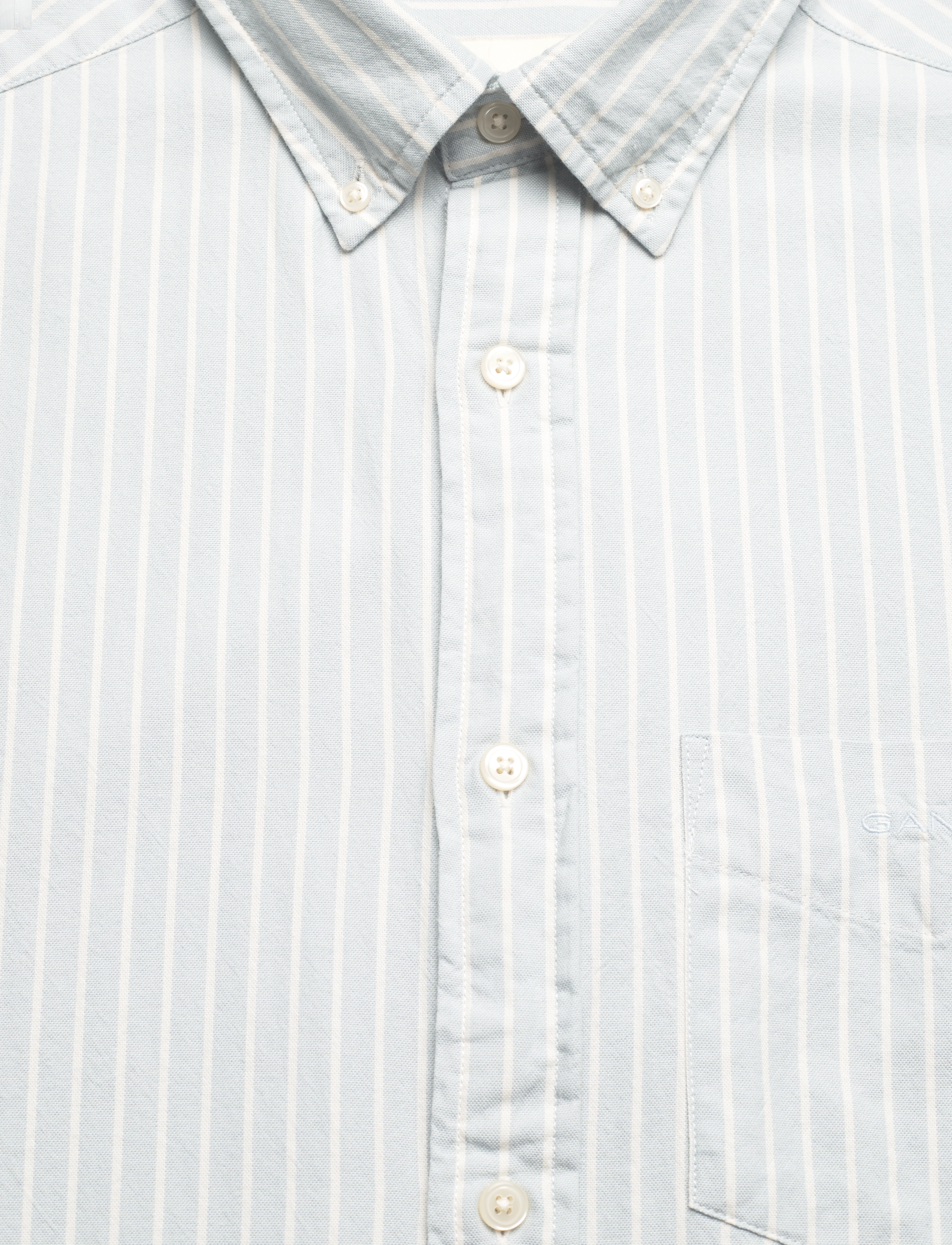 GANT - REG ARCHIVE OXFORD STRIPE SHIRT - stormy sea - 2