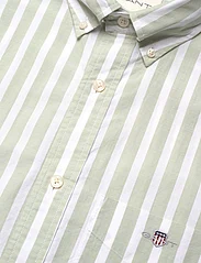GANT - REG WIDE POPLIN STRIPE SHIRT - casual shirts - milky matcha - 3