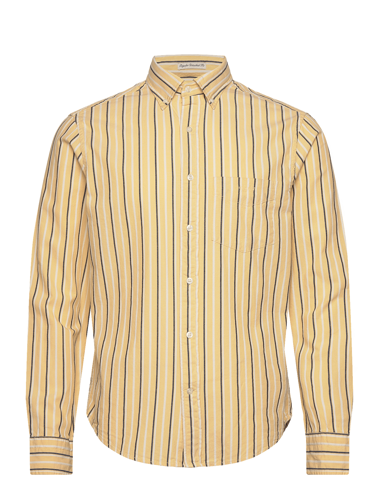 REG DOBBY STRIPE SHIRT - DUSTY