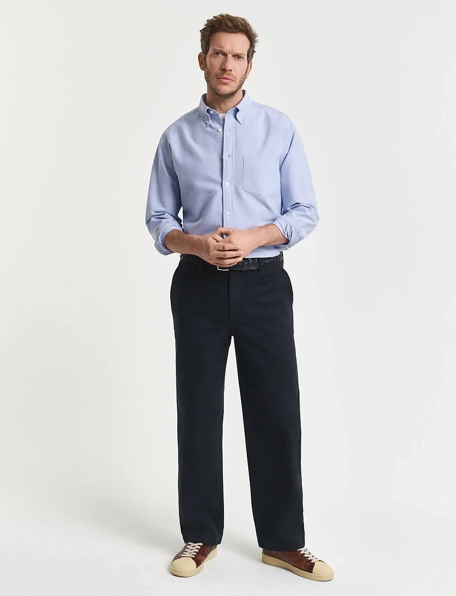 Gant - REL HERITAGE OXFORD SHIRT - oxford-hemden - myosotis blue - 4