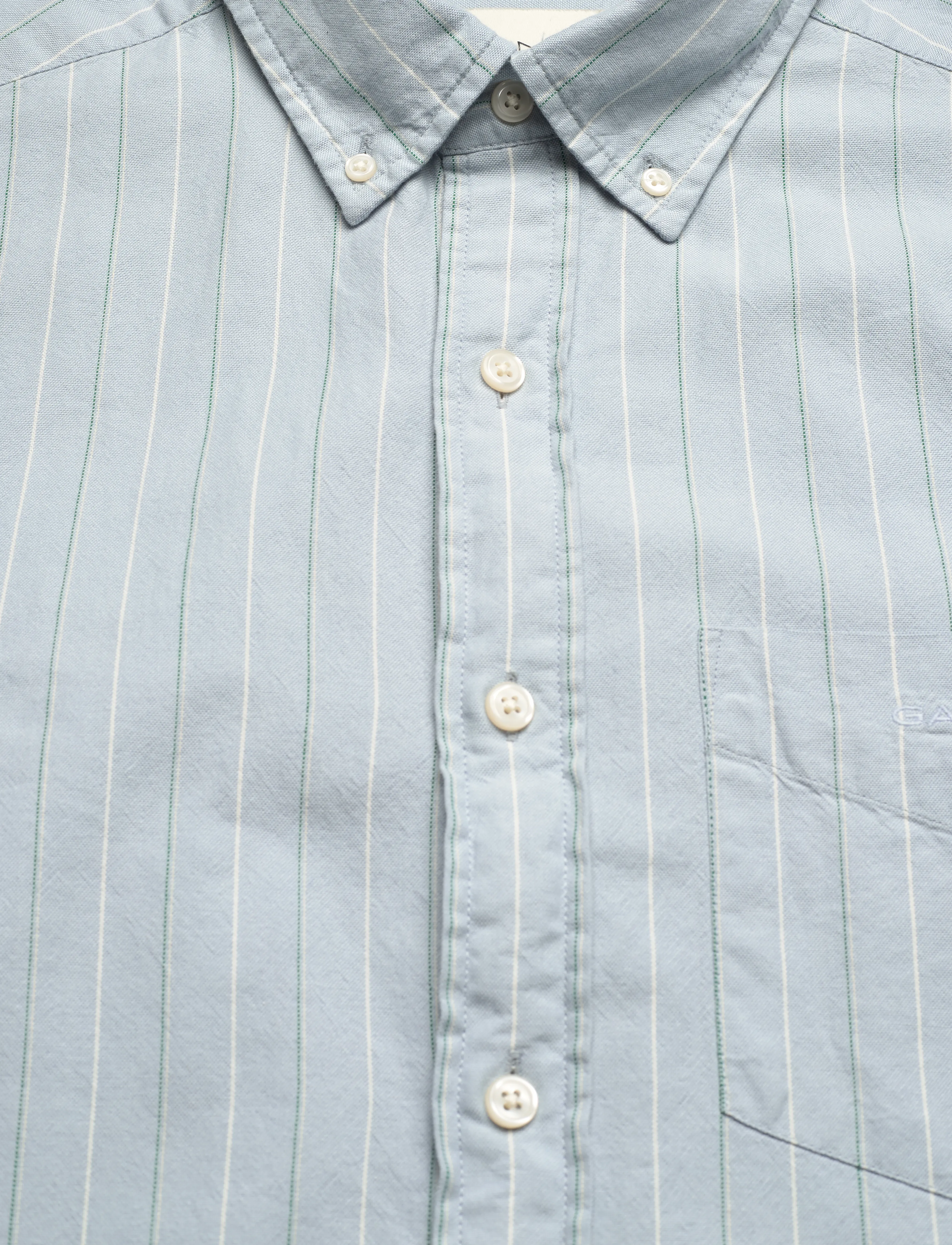 GANT - REG ARCHIVE OXFORD STRIPE SHIRT - dove blue - 2